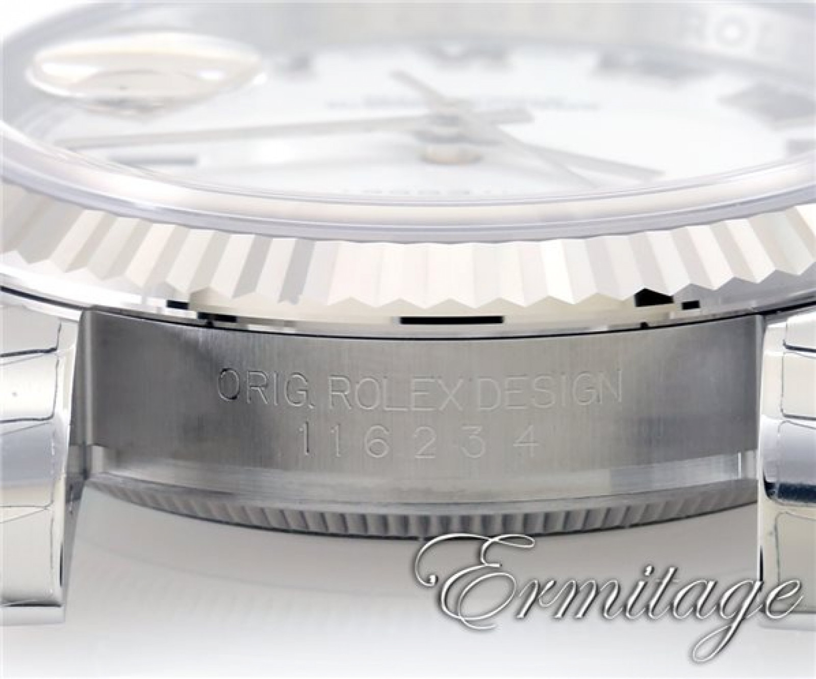 Rolex Datejust 16234 Steel with White Dial