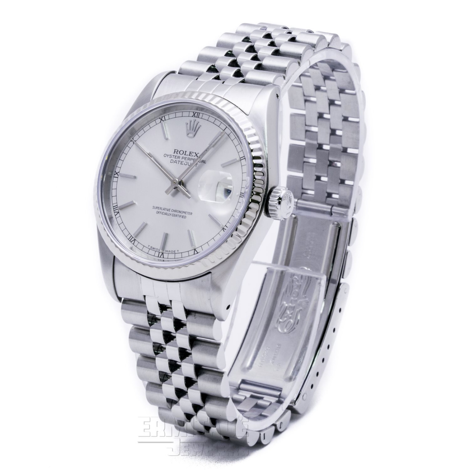 Rolex Datejust 16234 White Gold & Steel on Oyster