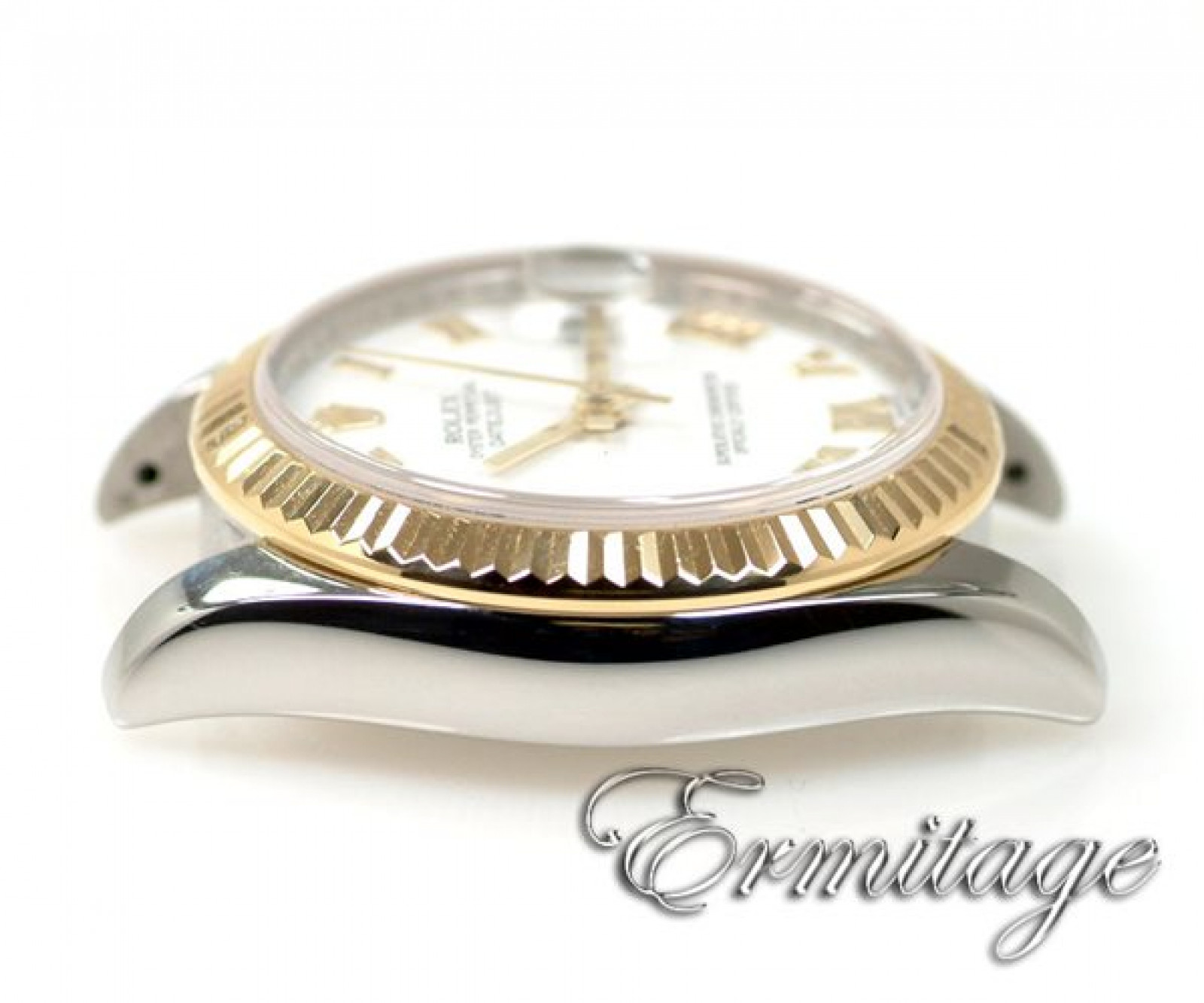 Rolex Datejust 178273 Gold & Steel with White Dial & Roman Markers