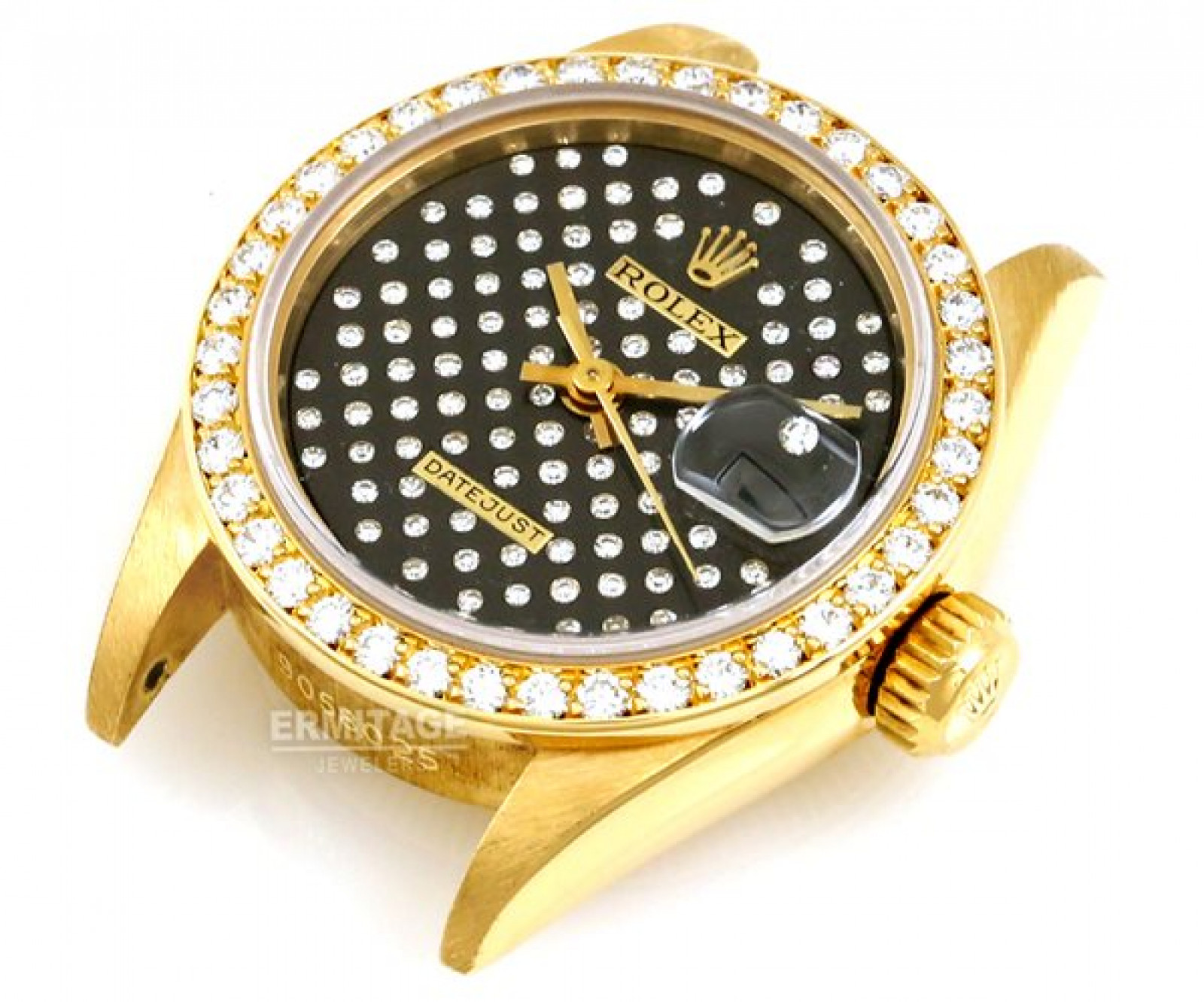 Black Diamond Bezel & Dial Rolex Datejust 69138
