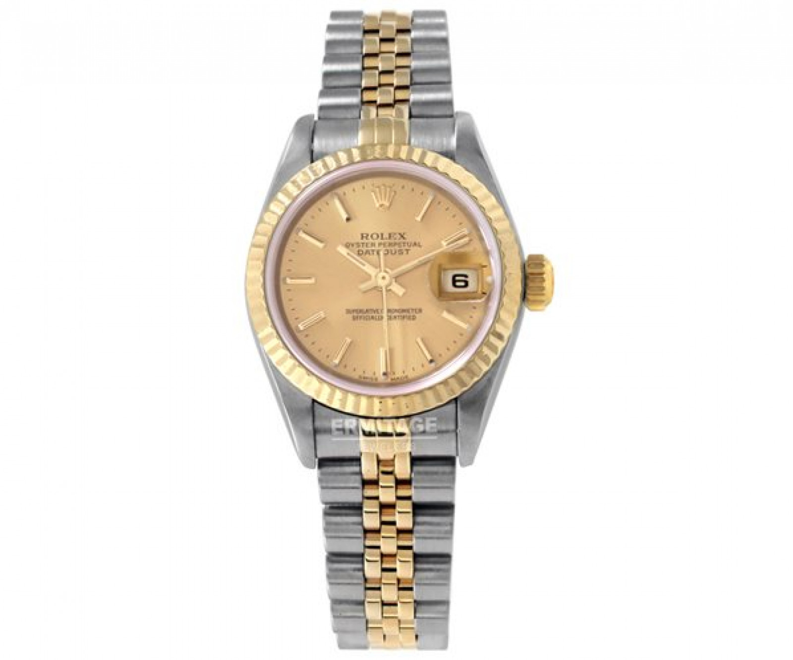 Pre-Owned Rolex Datejust 79173 Gold & Steel Year 2000