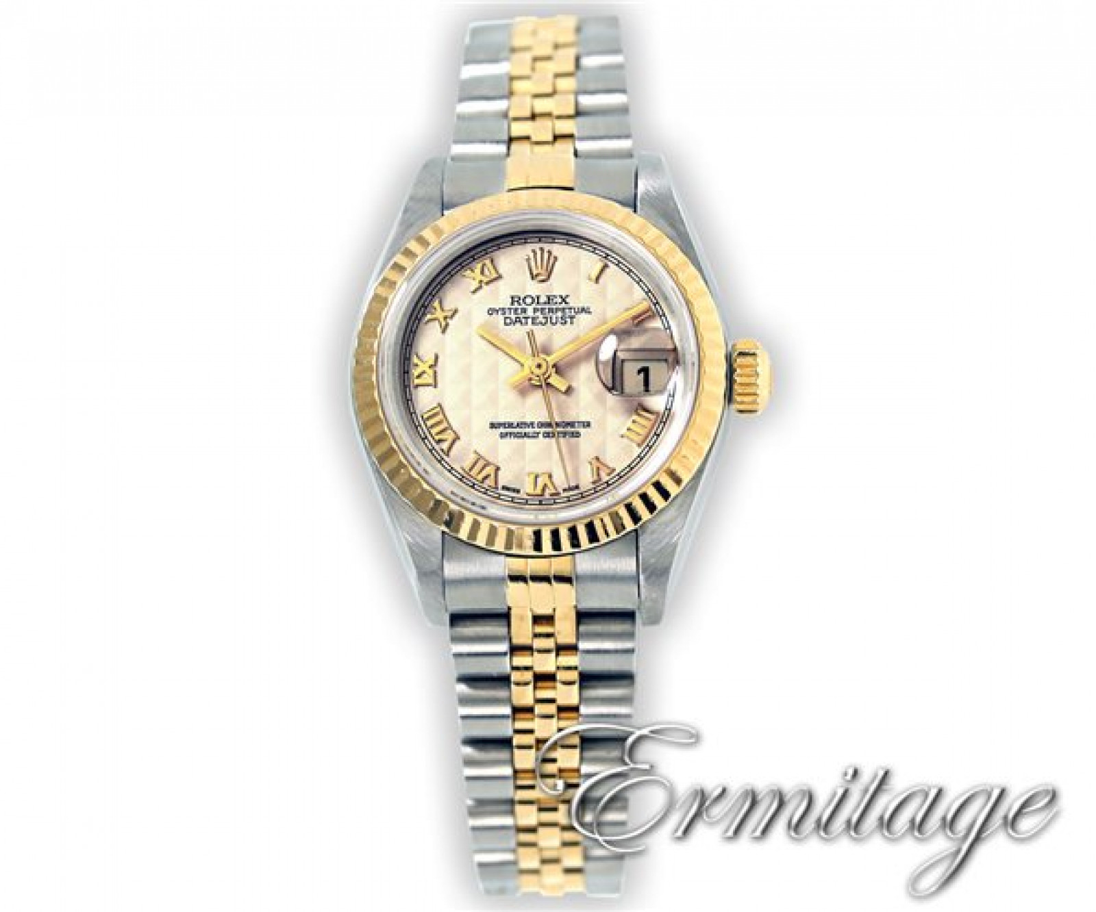 Rolex Datejust 79173 Gold & Steel With Ivory Dial