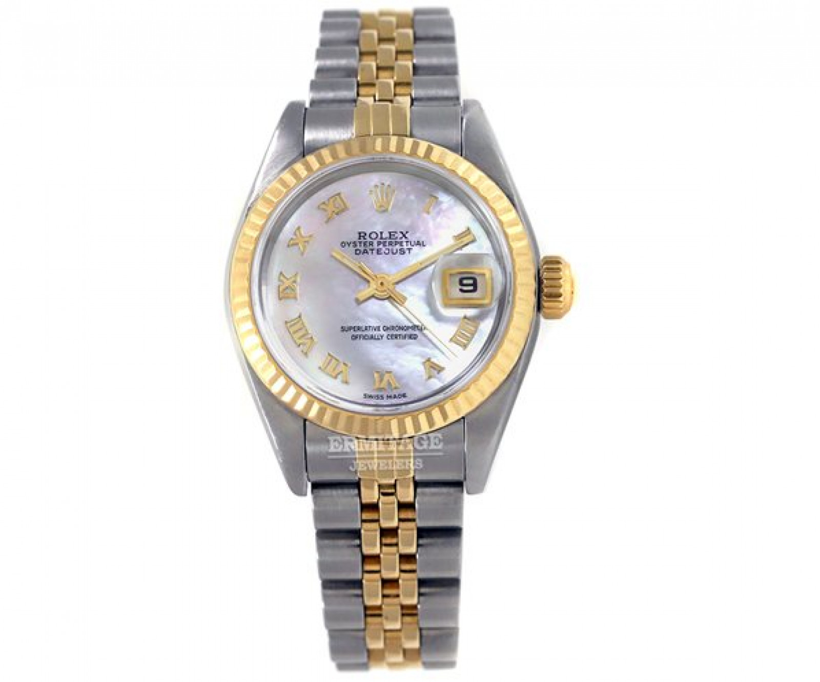 Rolex Datejust 79173 Gold & Steel With Silver Dial