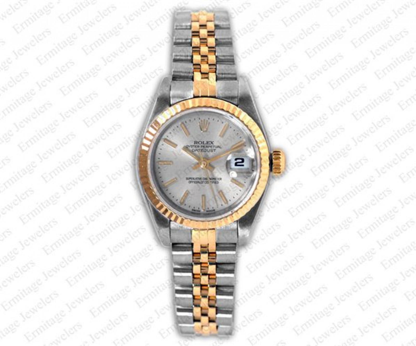 Pre-Owned Rolex Datejust 79173 Gold & Steel Year 2002