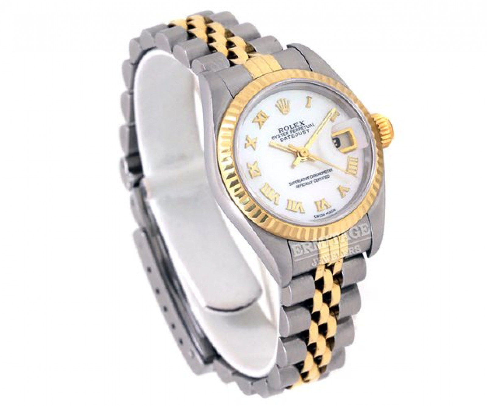 Rolex Datejust 79173 Gold & Steel With Silver Dial