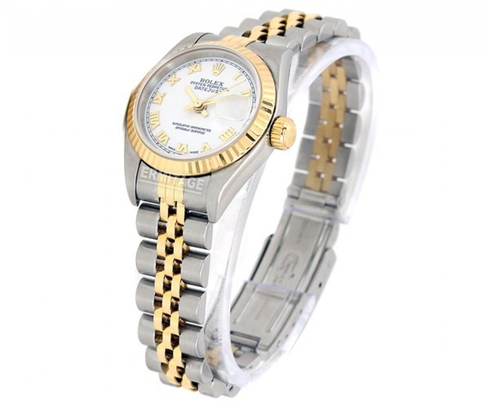 Rolex Datejust 79173 Gold & Steel White Pre-Owned