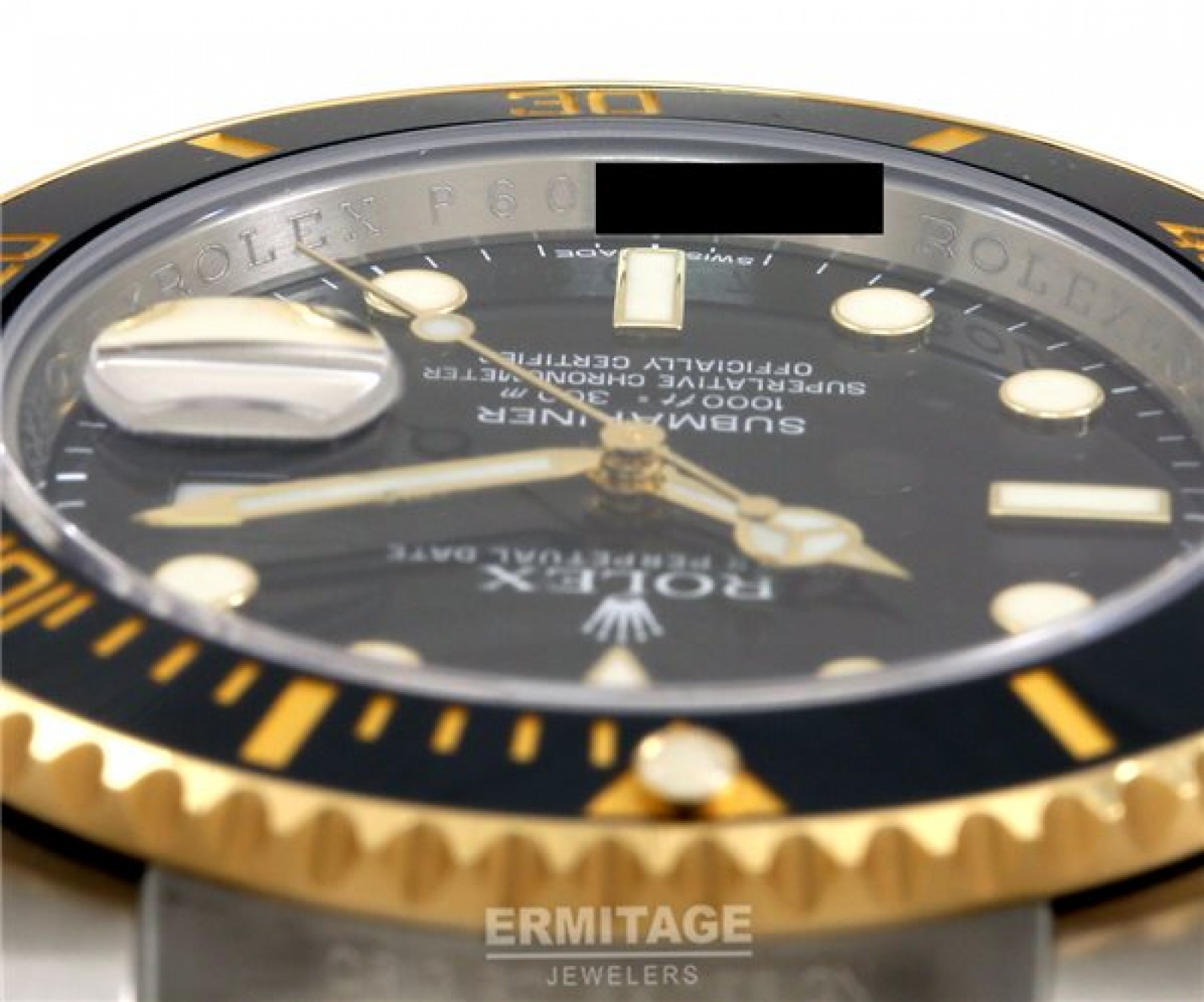 2015 Rolex Submariner 116613 Gold & Steel Black