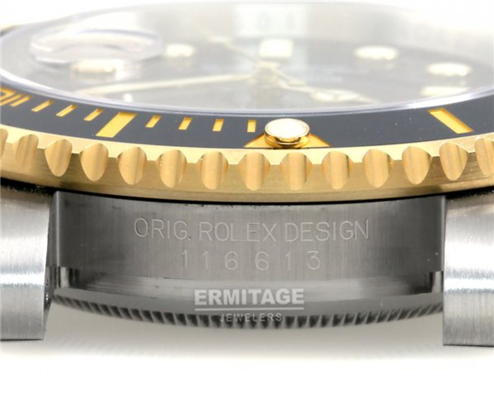 2015 Rolex Submariner 116613 Gold & Steel Black