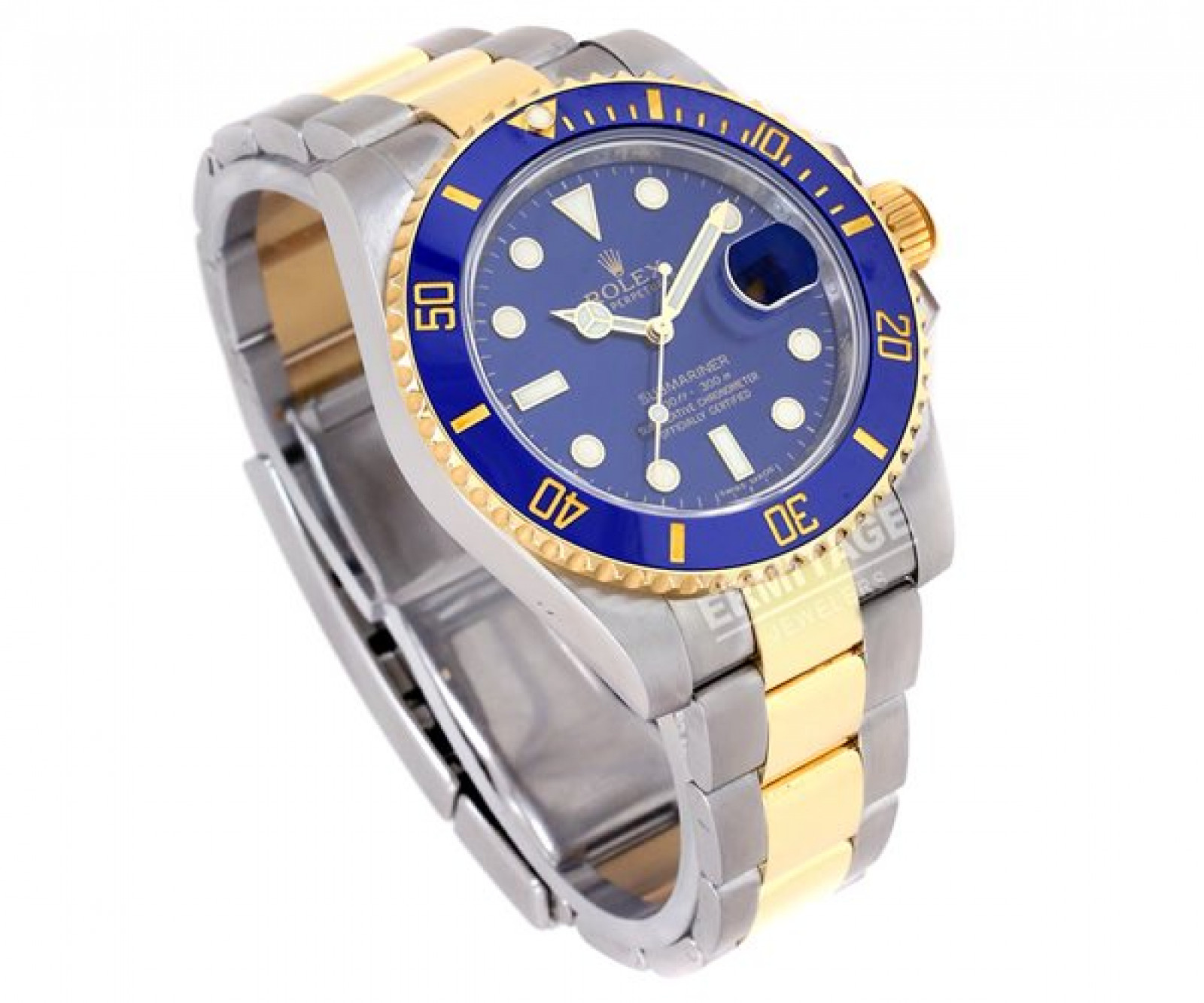 Rolex Submariner 116613LB Gold & Steel Blue 2015
