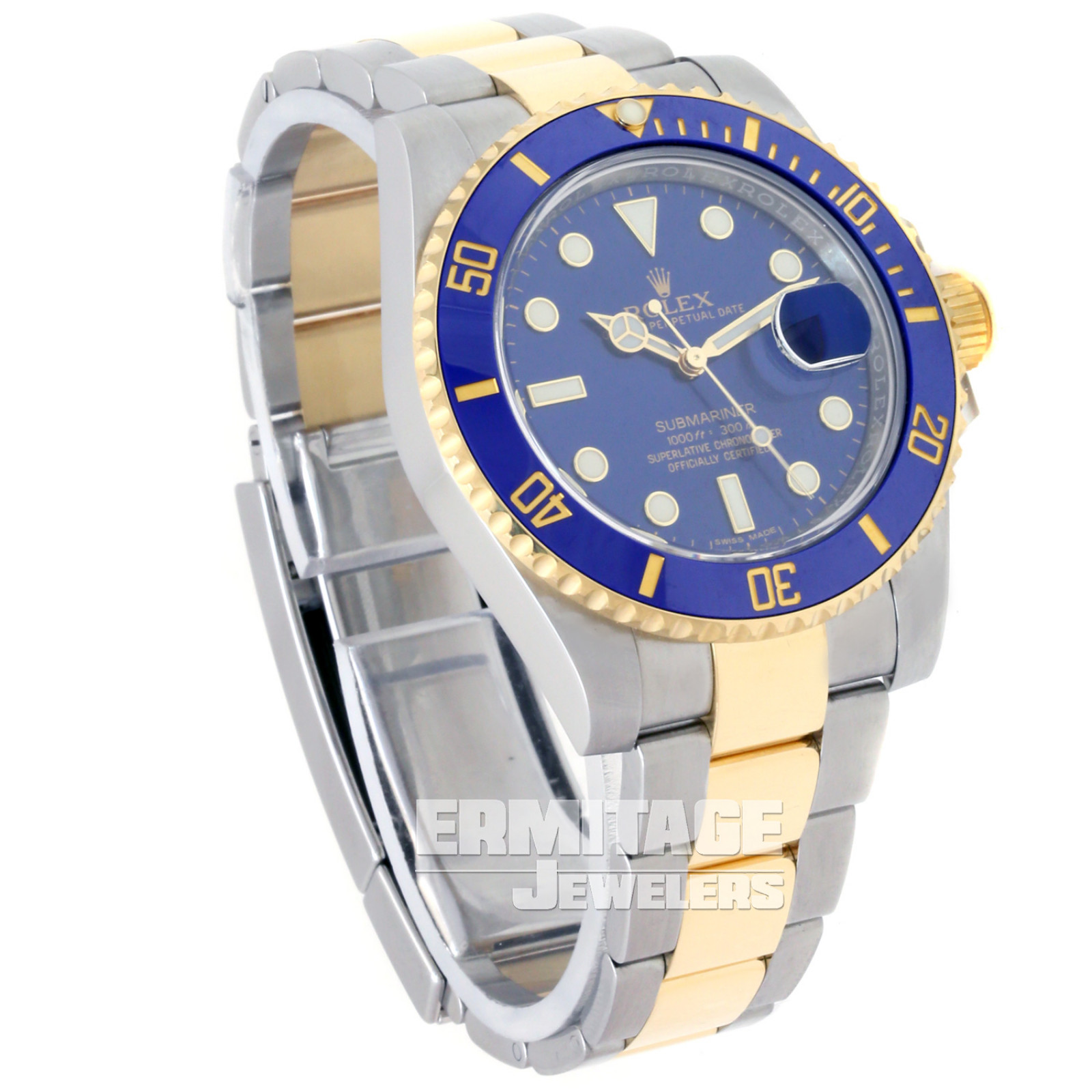 Rolex Submariner 116613 Blue Gold & Steel