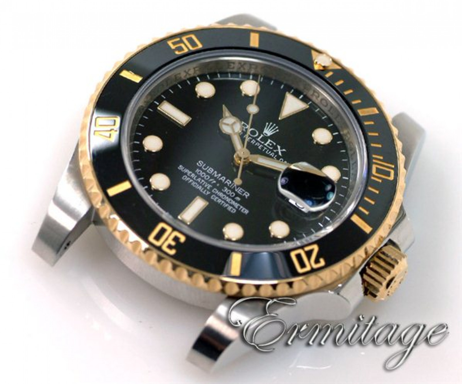 Rolex Submariner 116613 Gold & Steel Black 2012