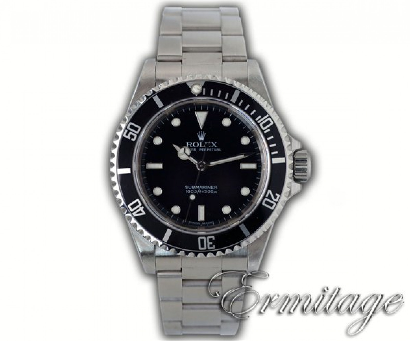 Pre-Owned Rolex Submariner 14060M Steel Year 2004