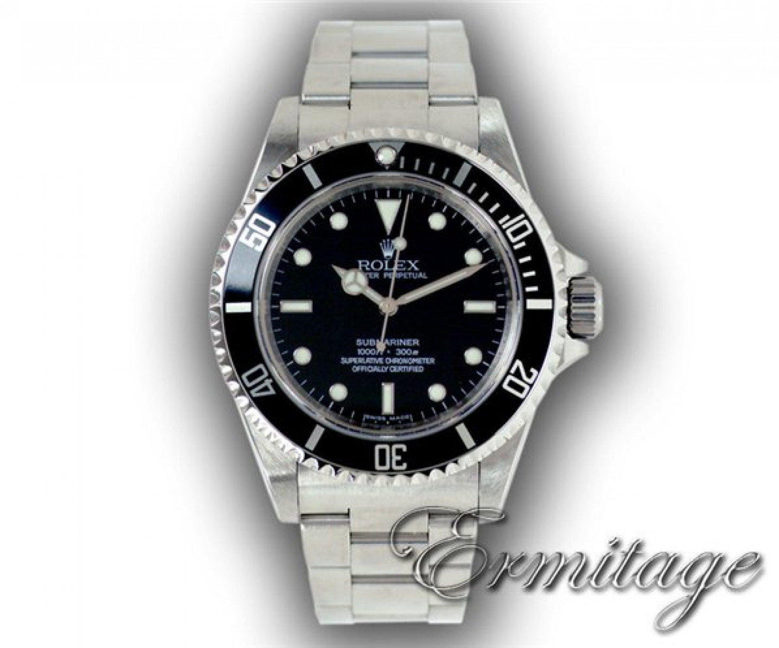 Pre-Owned Rolex Submariner 14060M Steel Year 2010