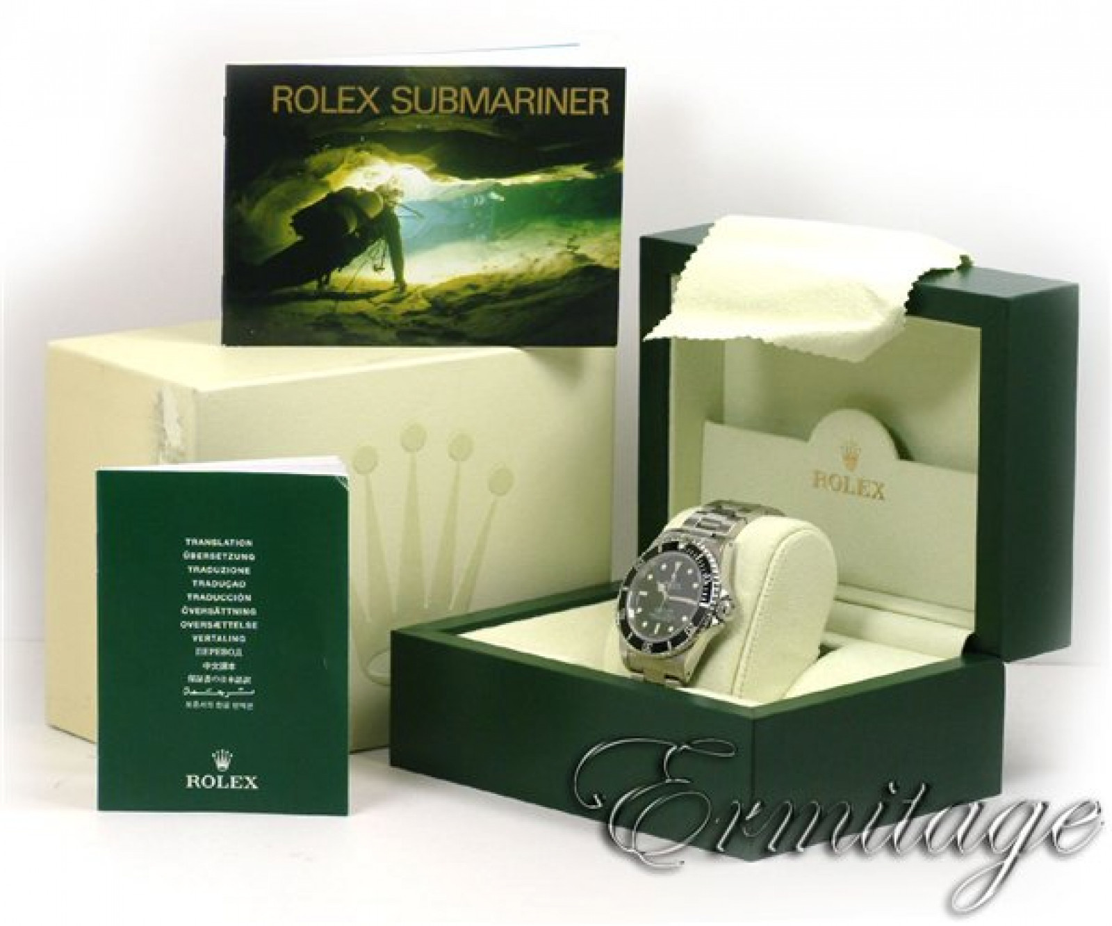 Pre-Owned Rolex Submariner 14060M Steel Year 2008