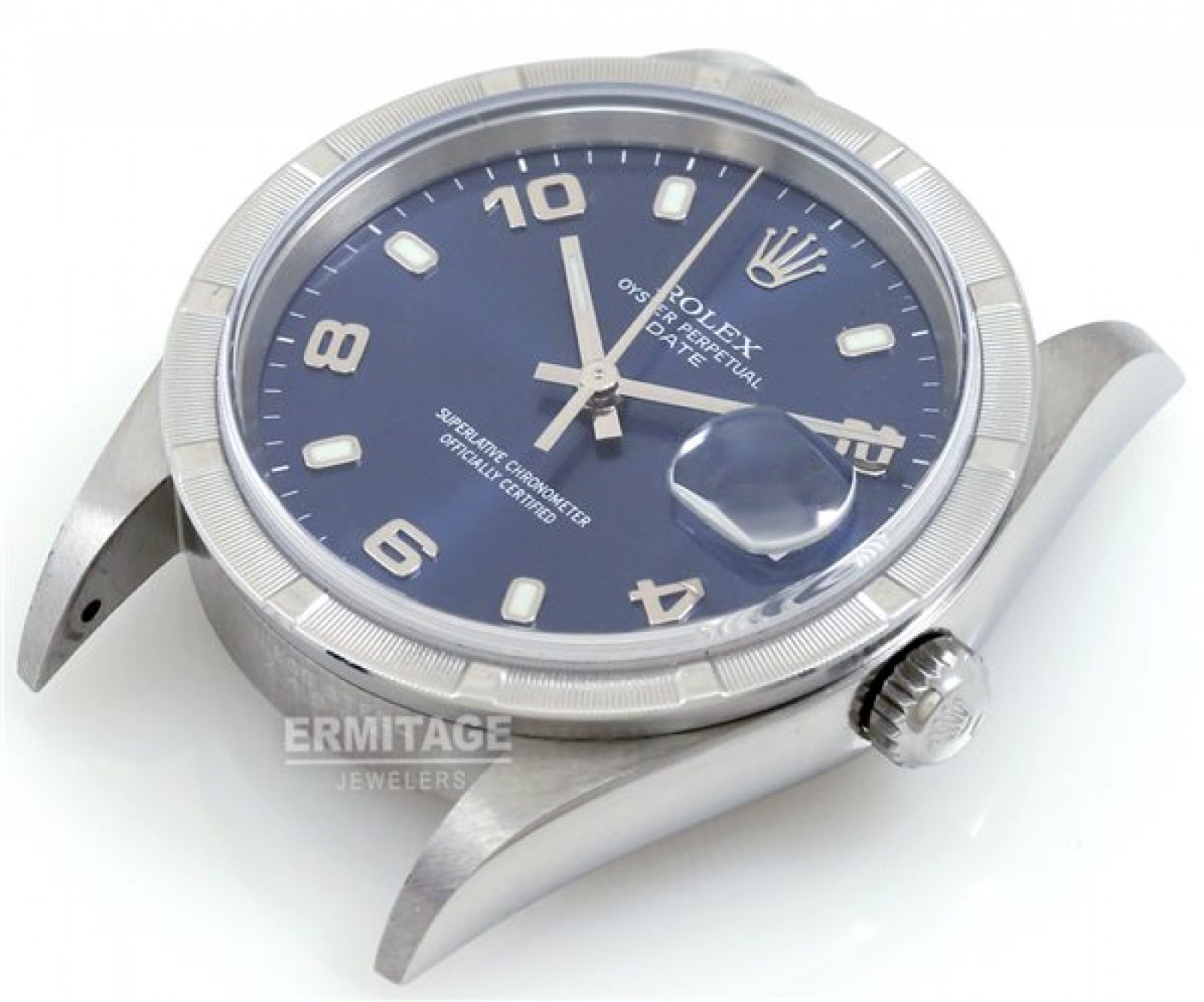 Rolex Date 15210 Steel Blue 2004