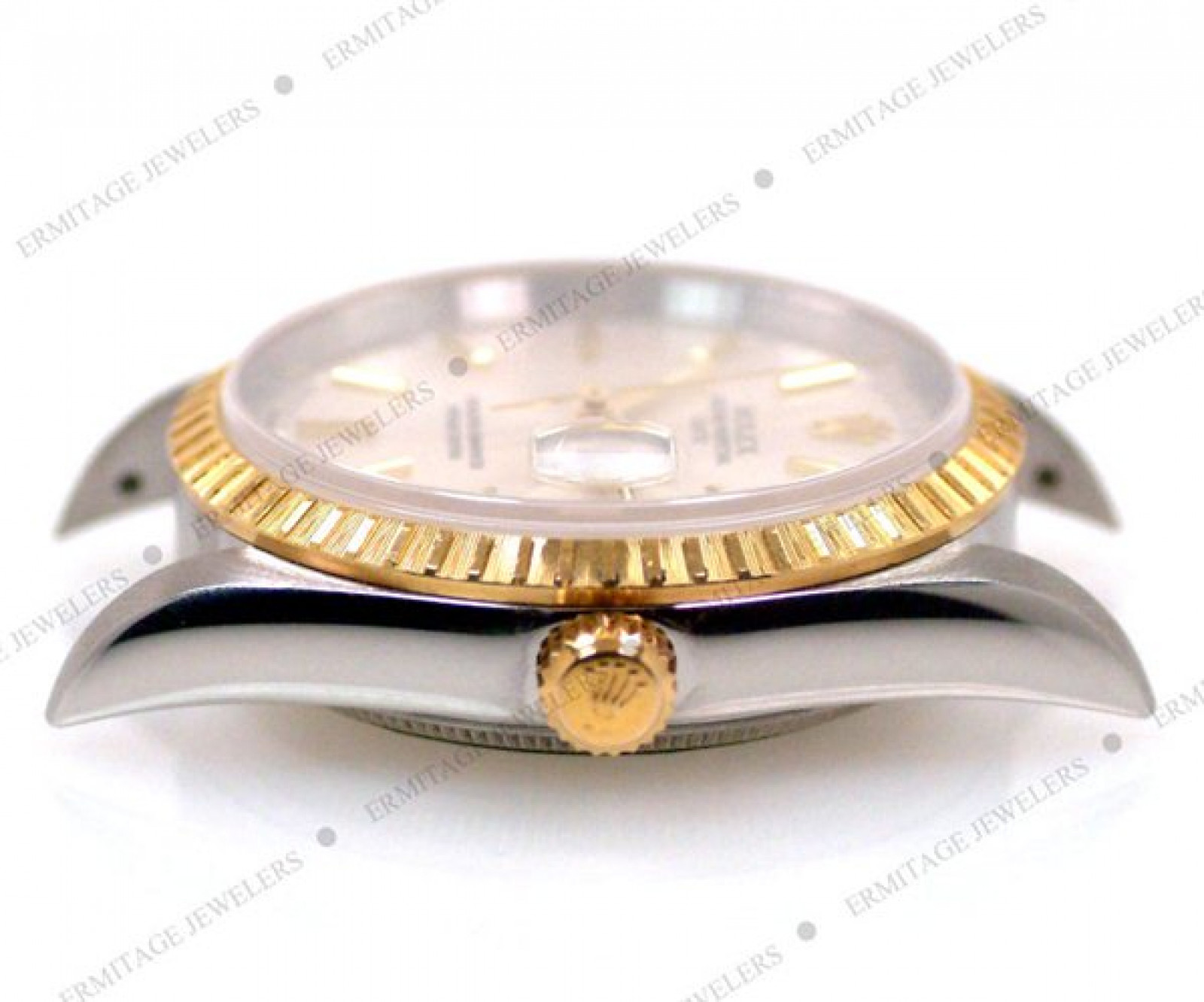 Rolex Date 15223 Gold & Steel Silver Dial 2003