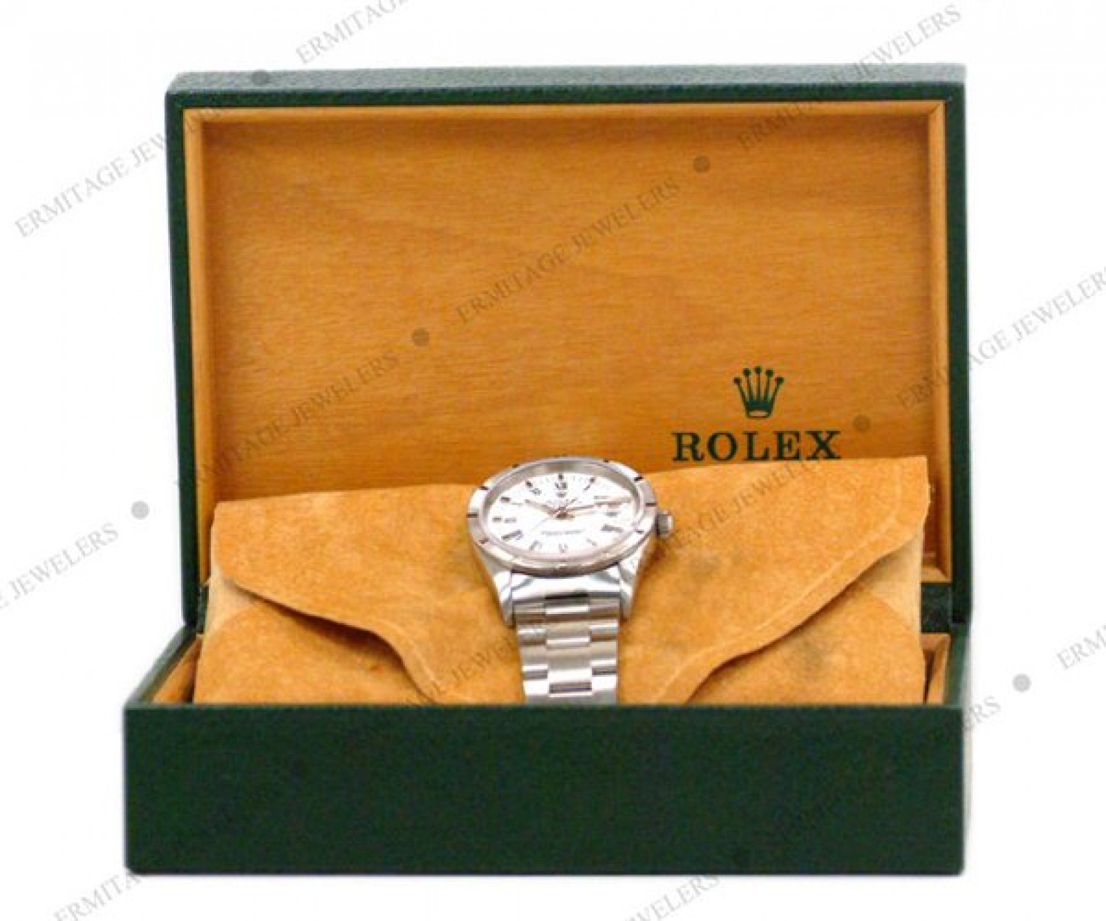 Rolex Date 15210 Steel White 1996