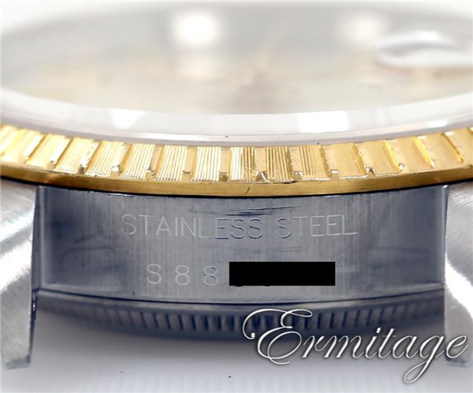 Rolex Date 15223 Gold & Steel Silver Dial 1997