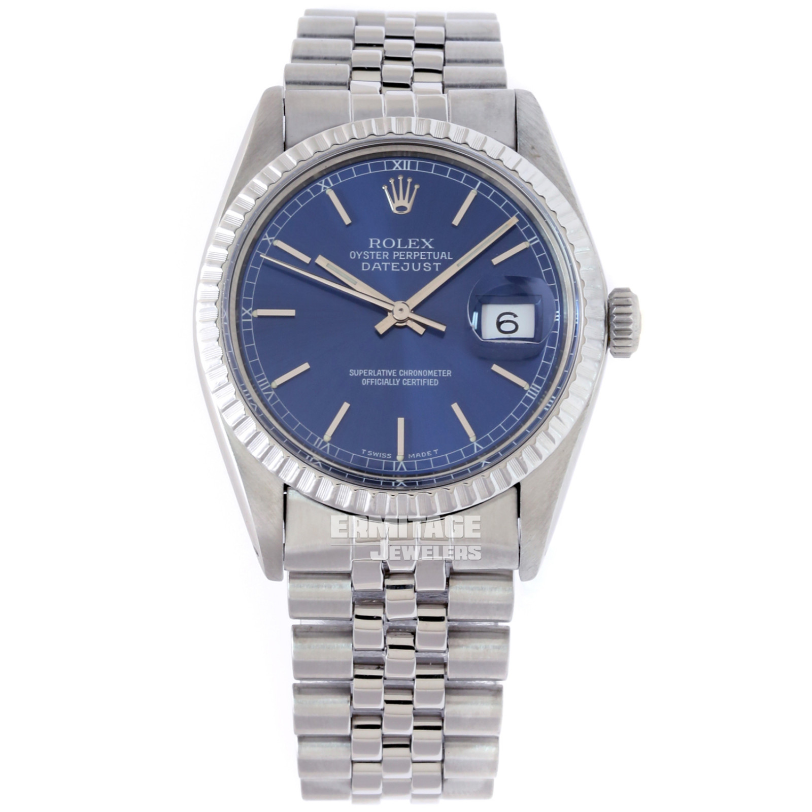 Rolex Datejust 16030 with Blue Dial
