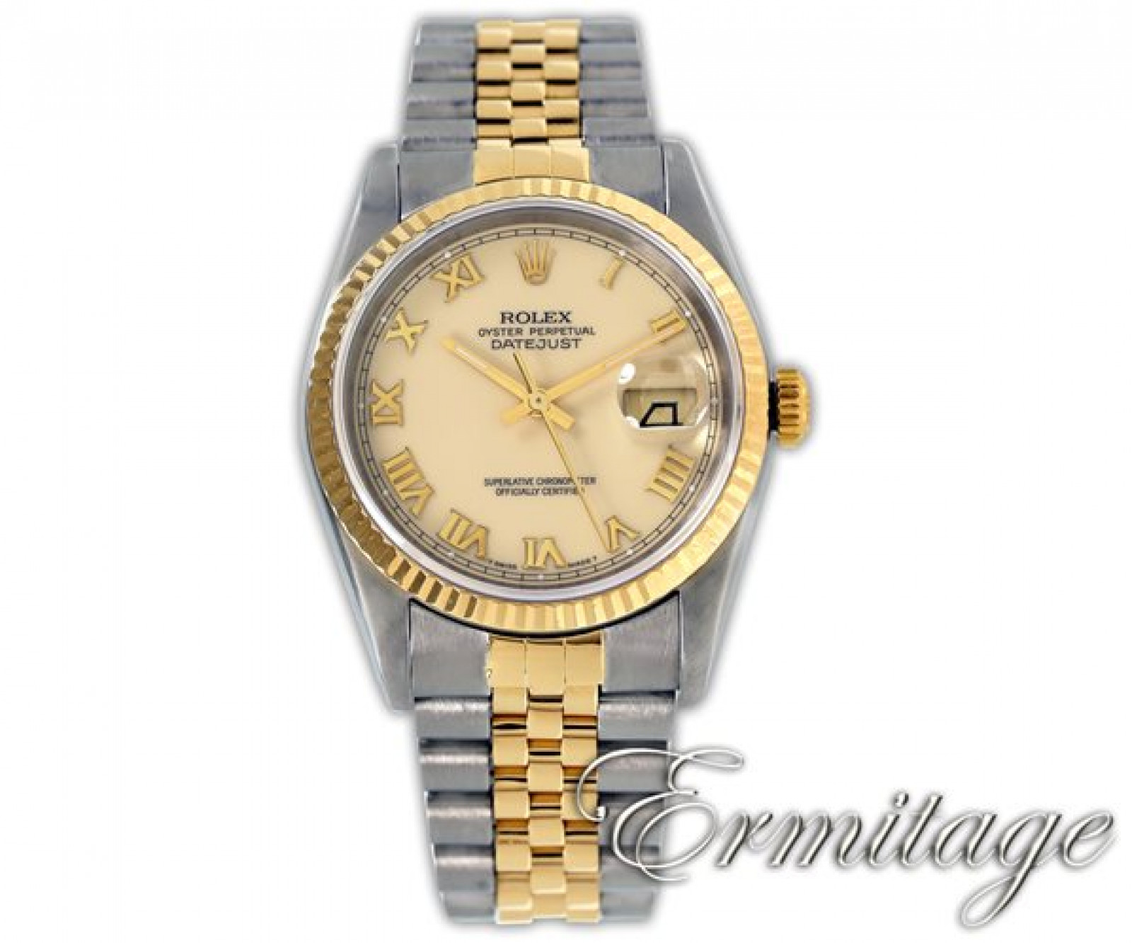 Used Rolex Datejust 16233 36 mm Ivory