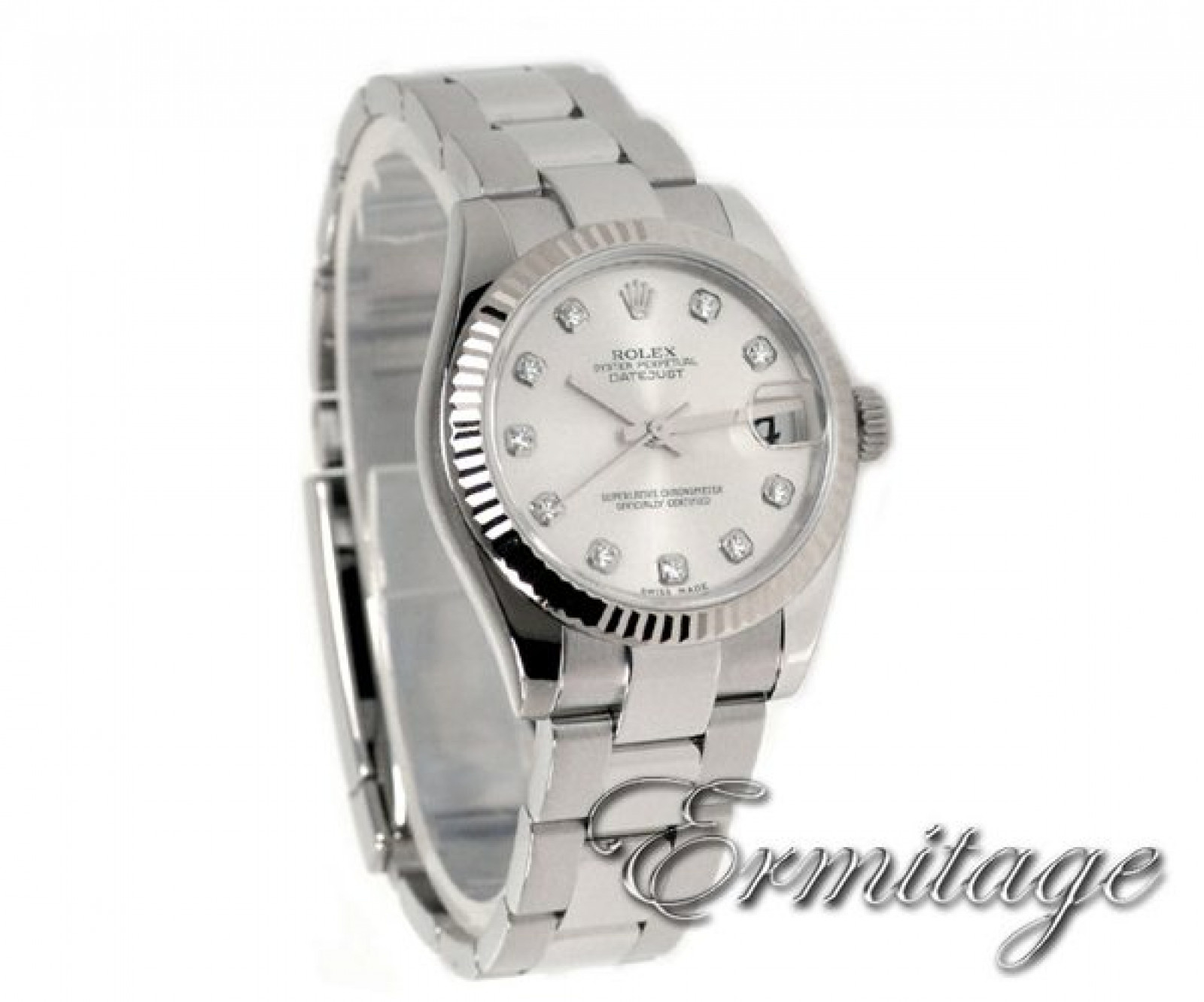 Pre-Owned Ladies Rolex Datejust 178274 with Diamond Dial