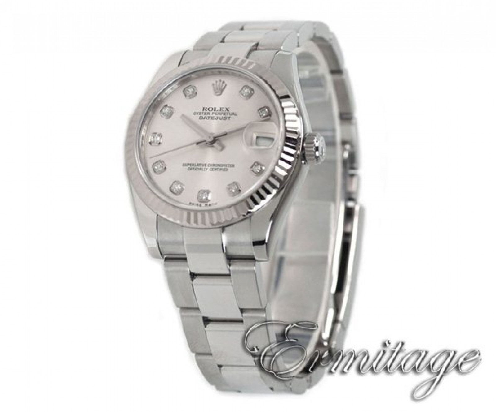 Pre-Owned Ladies Rolex Datejust 178274 with Diamond Dial