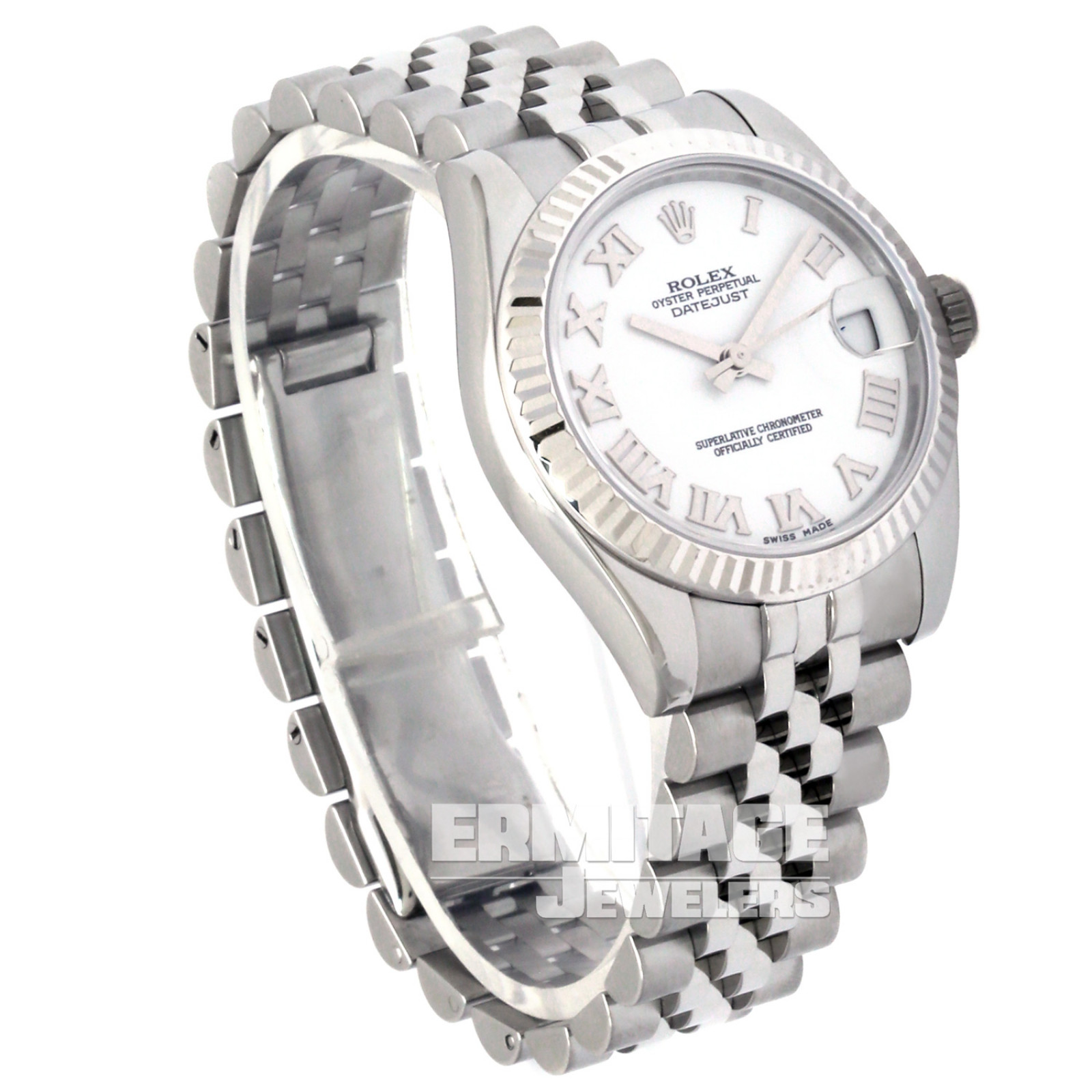 Rolex Datejust 178274 with White Dial