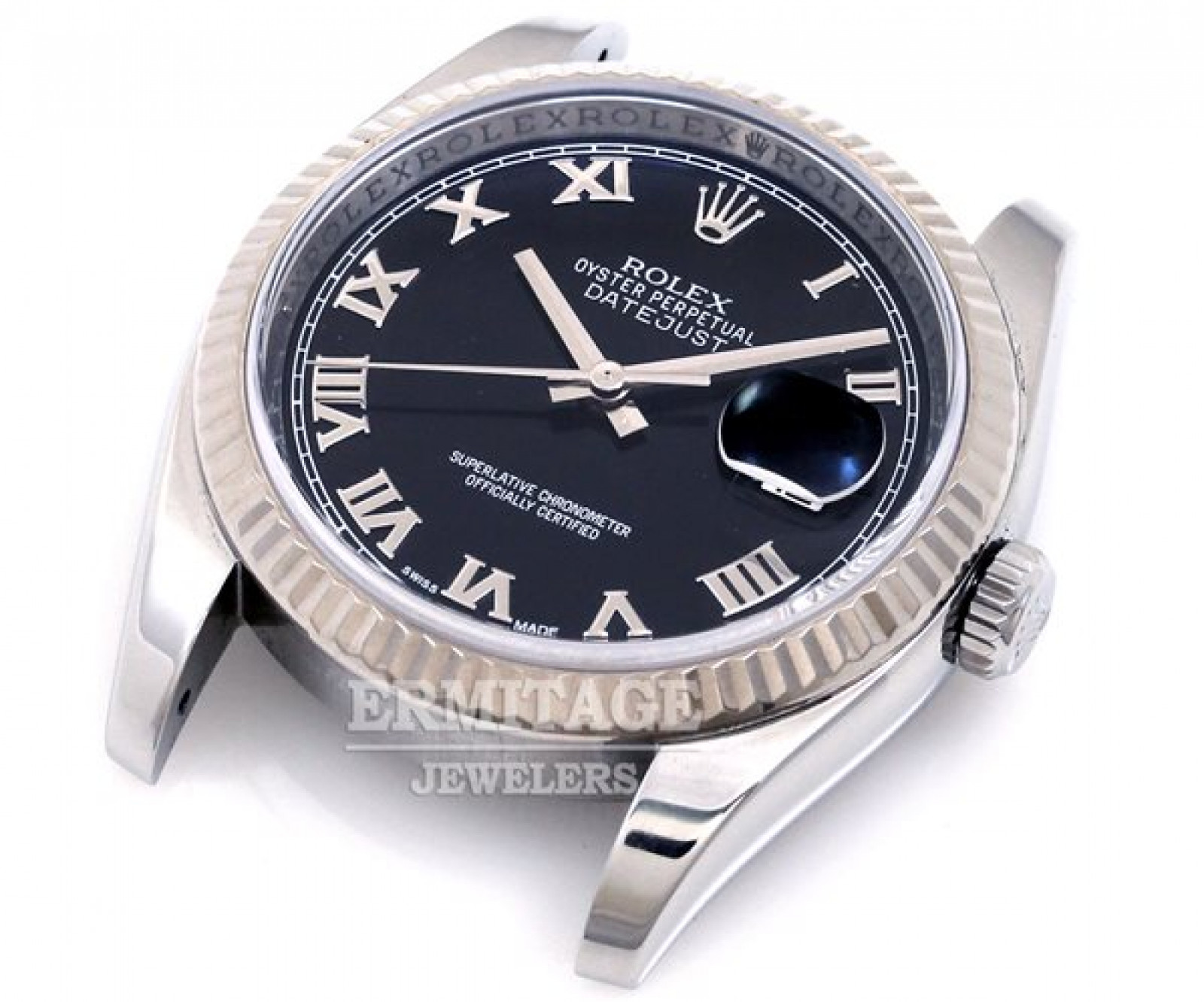 Rolex Datejust 116234 with Black Dial & Roman Markers