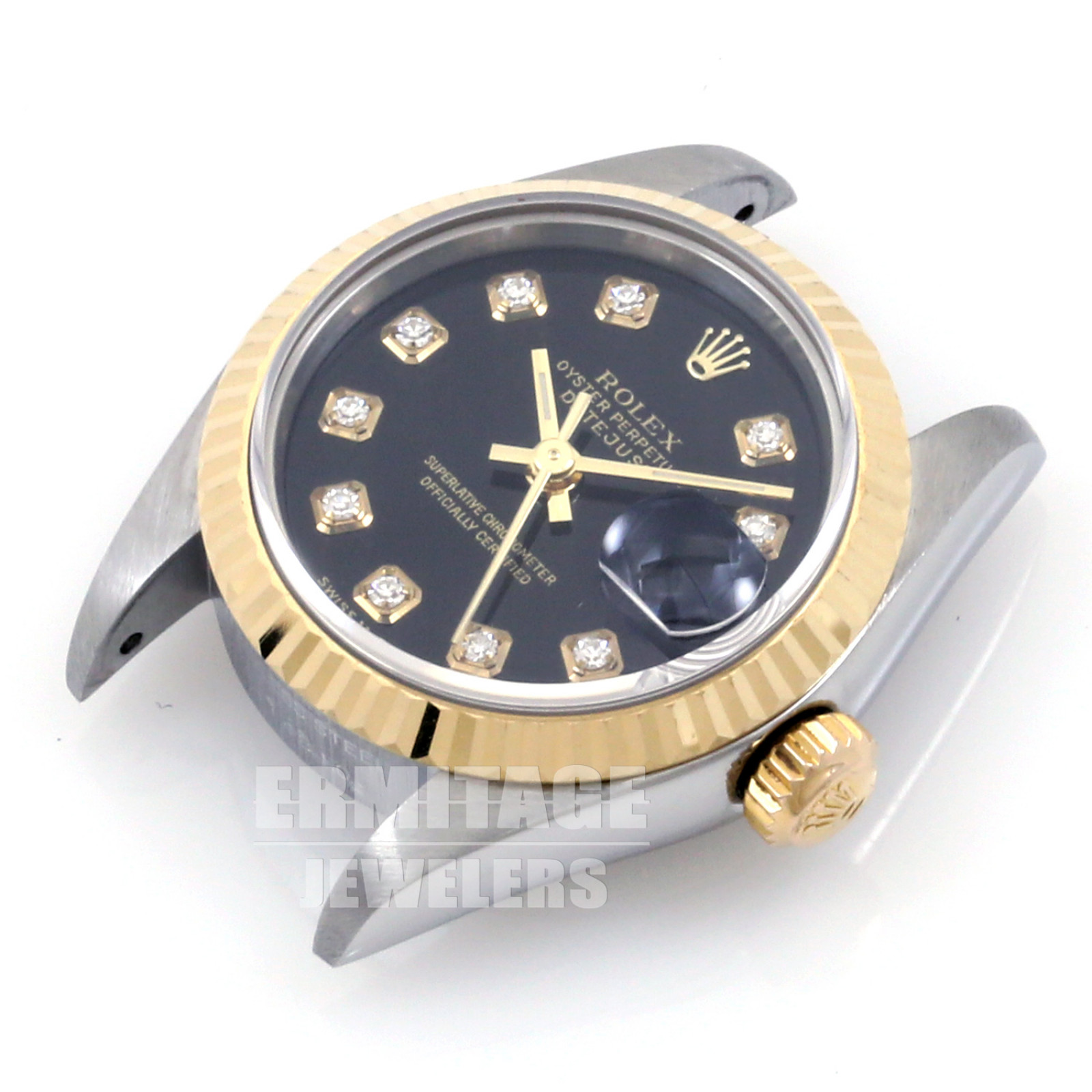 Pre-Owned Rolex Datejust 79173 with Black Dial