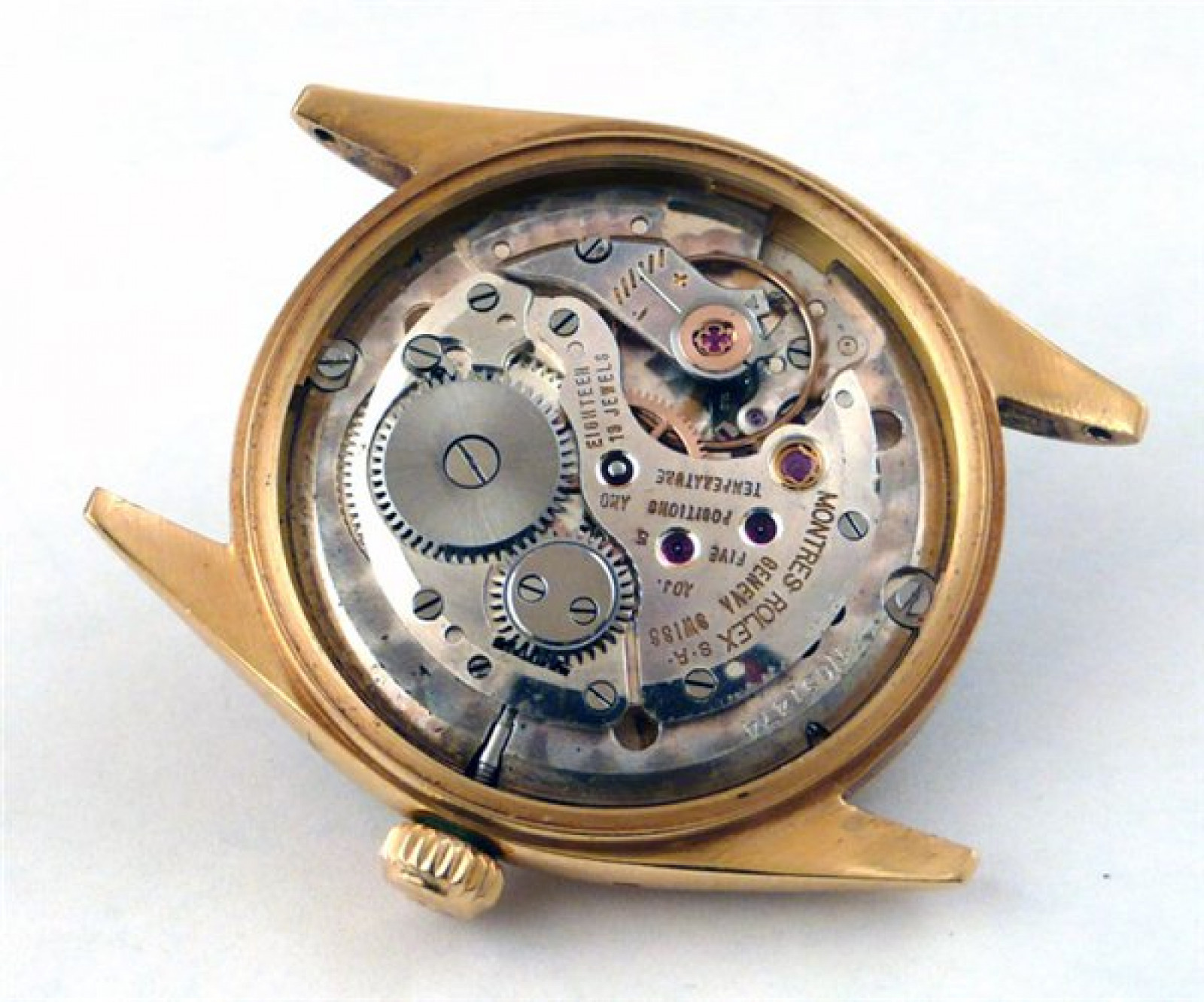 Medicinsk malpractice samtale grad Vintage Rolex Veriflat 6512 Gold with Silver Dial | Ermitage Jewelers