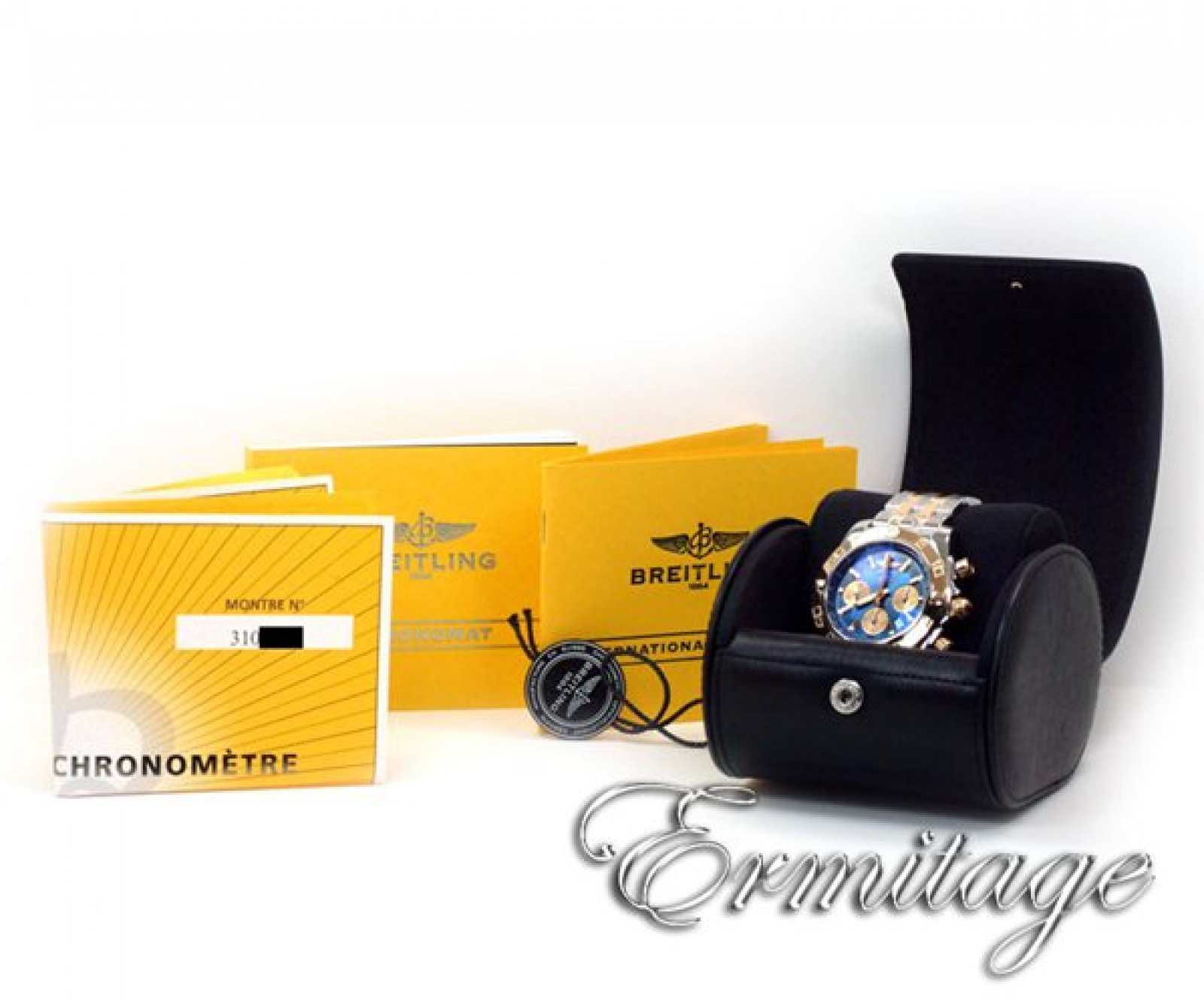 Breitling Chronomat 44 CB011012/C790 Gold & Steel