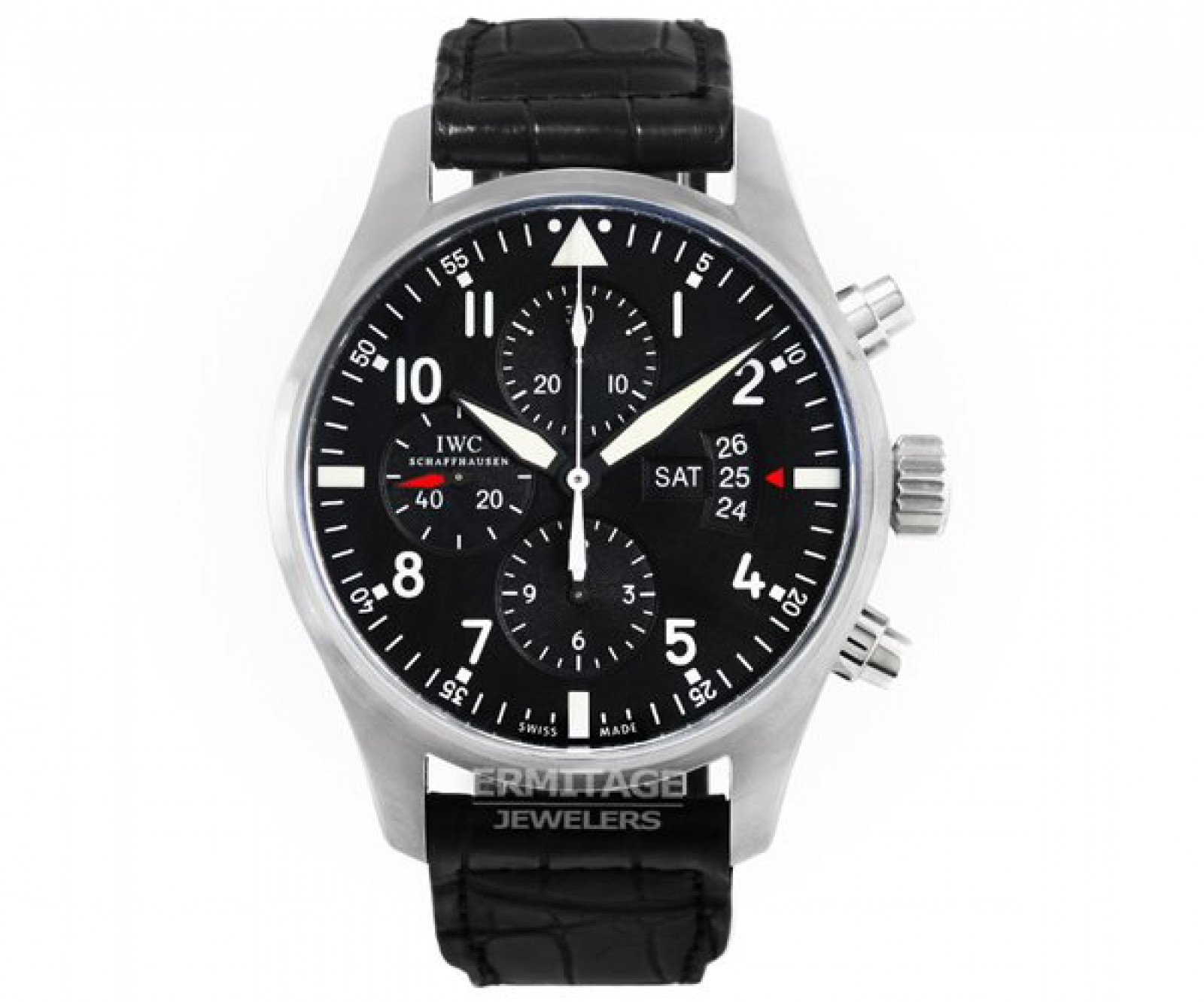 Pre-Owned IWC Pilot 3777 Steel