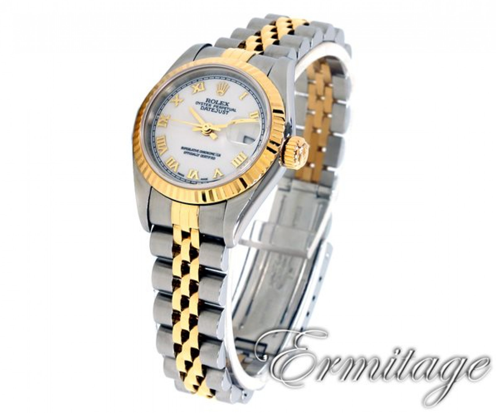 Pre-Owned Gold & Steel Rolex Datejust 79173