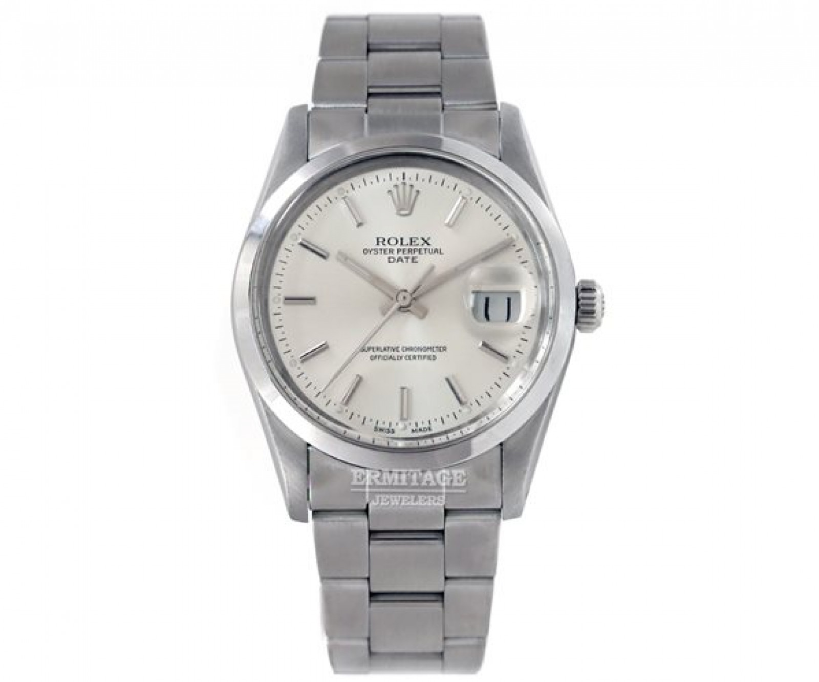 Pre-Owned Rolex Date 15000 Steel