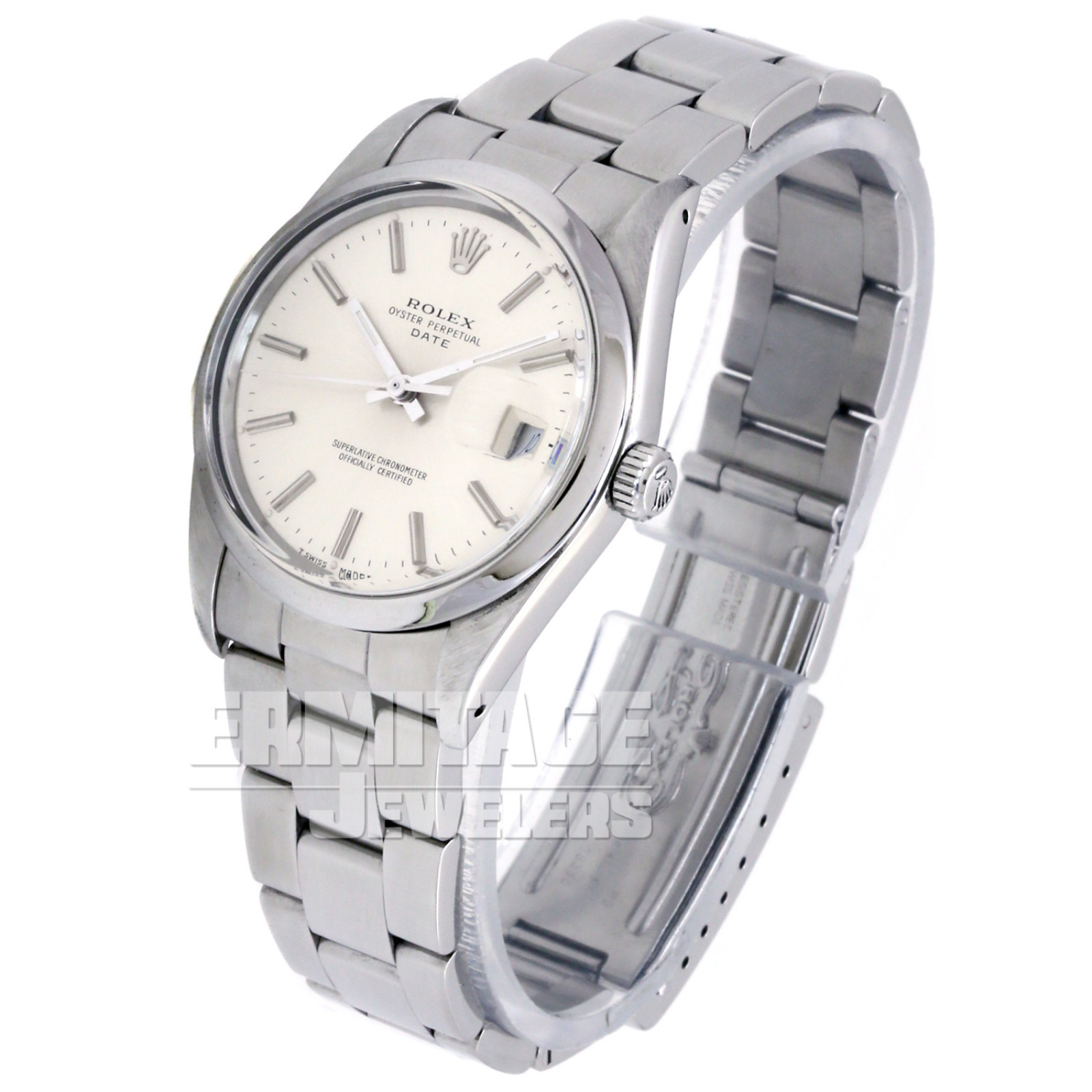 Pre-Owned Rolex Date 15000 Stainless Steel