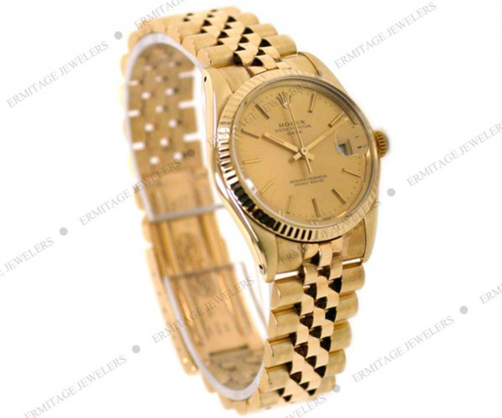 Gold Rolex Oyster Perpetual Date 15037
