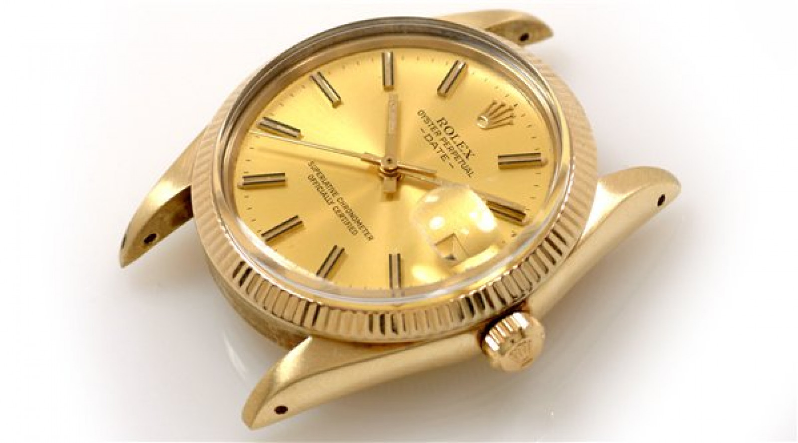 Vintage Rolex Date 15037 Gold
