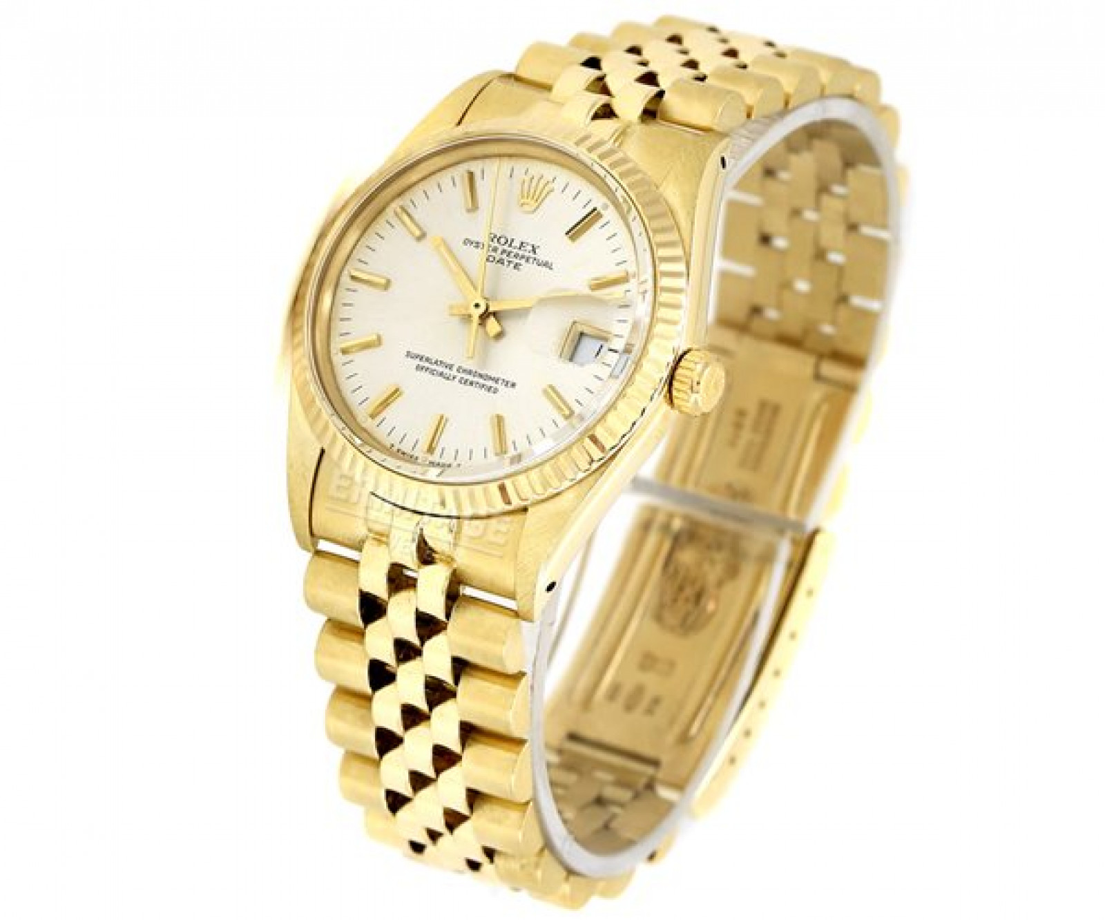 Used Rolex Date 15037 Gold