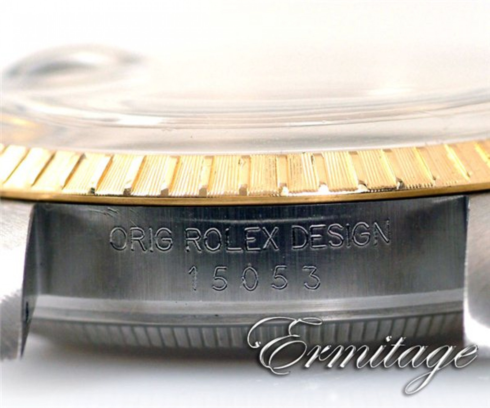 Rolex Date 15053 Gold & Steel Year 1988