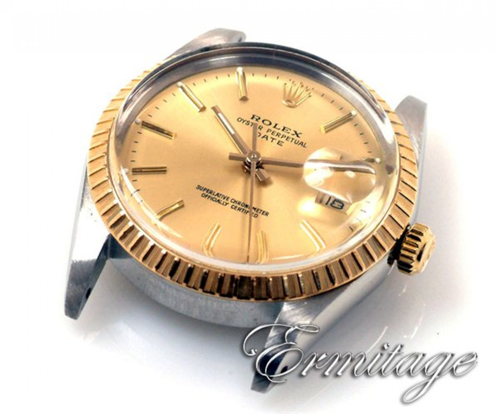 Rolex Date 15053 Gold & Steel Year 1988
