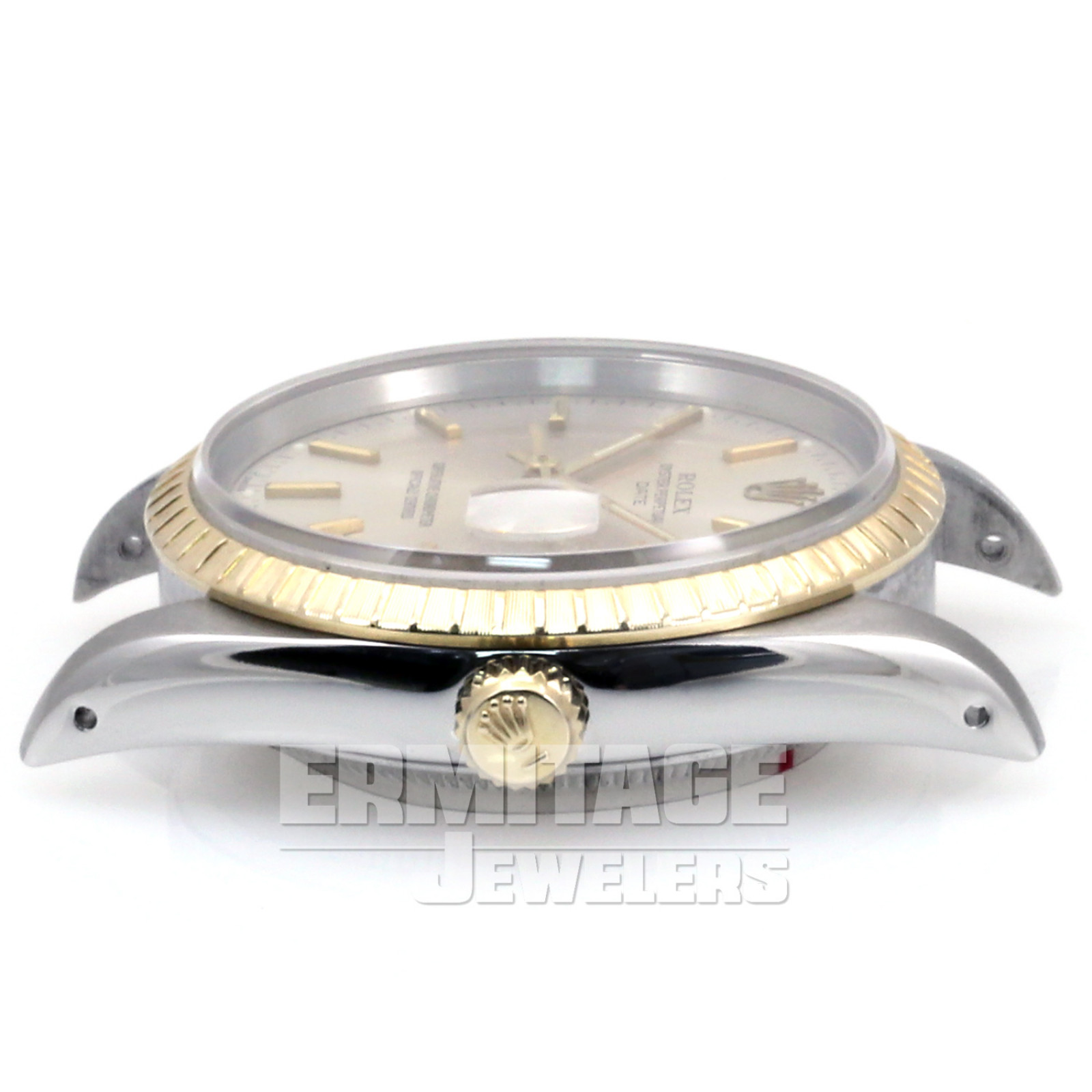 Pre-Owned Rolex Date 15223 with Steel Dial