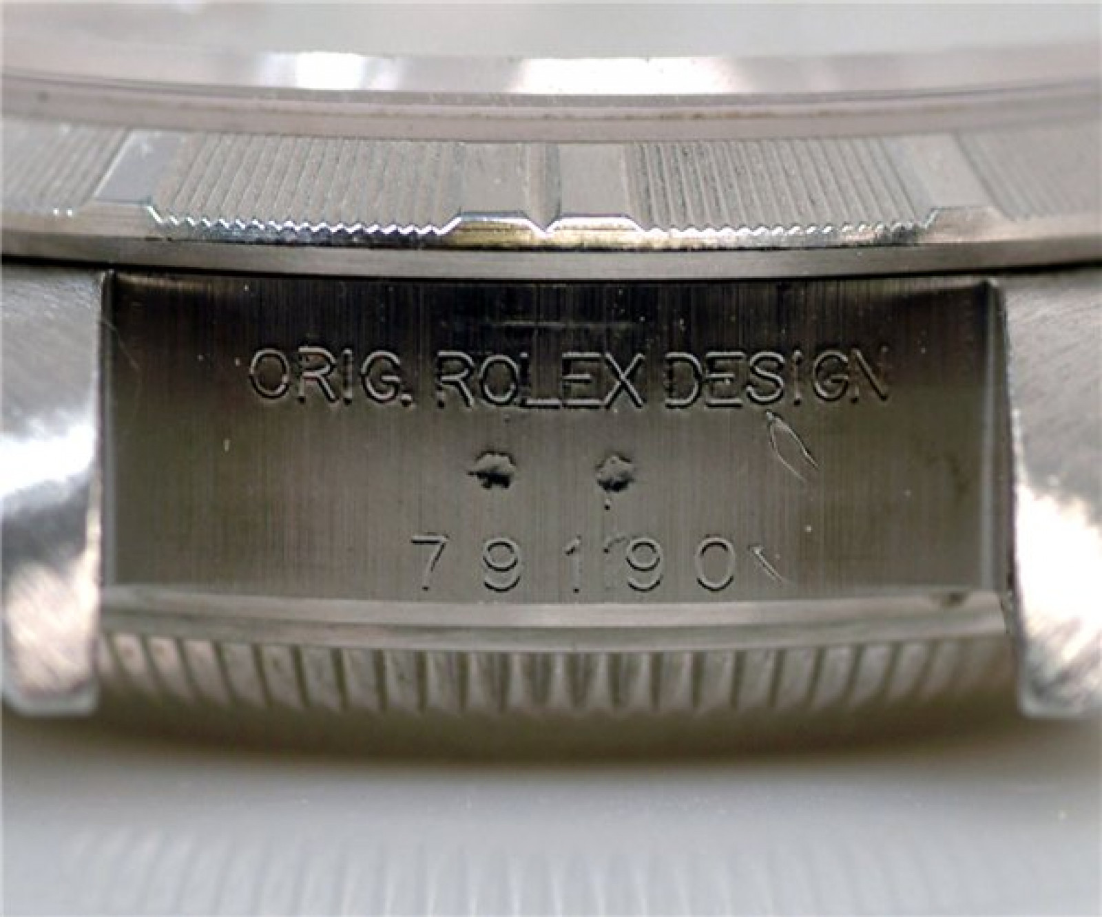 Rolex Date 79190 Steel White 2005