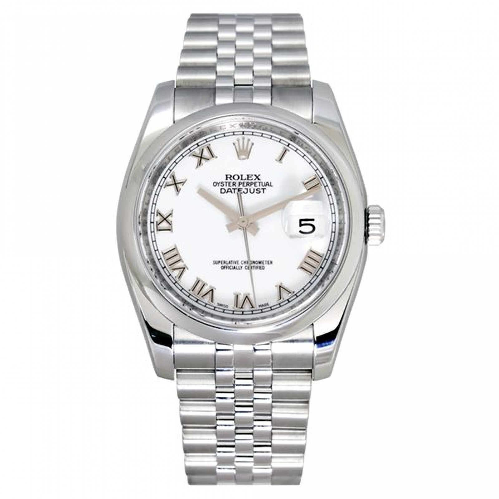 Rolex Datejust 116200 Steel With White Dial