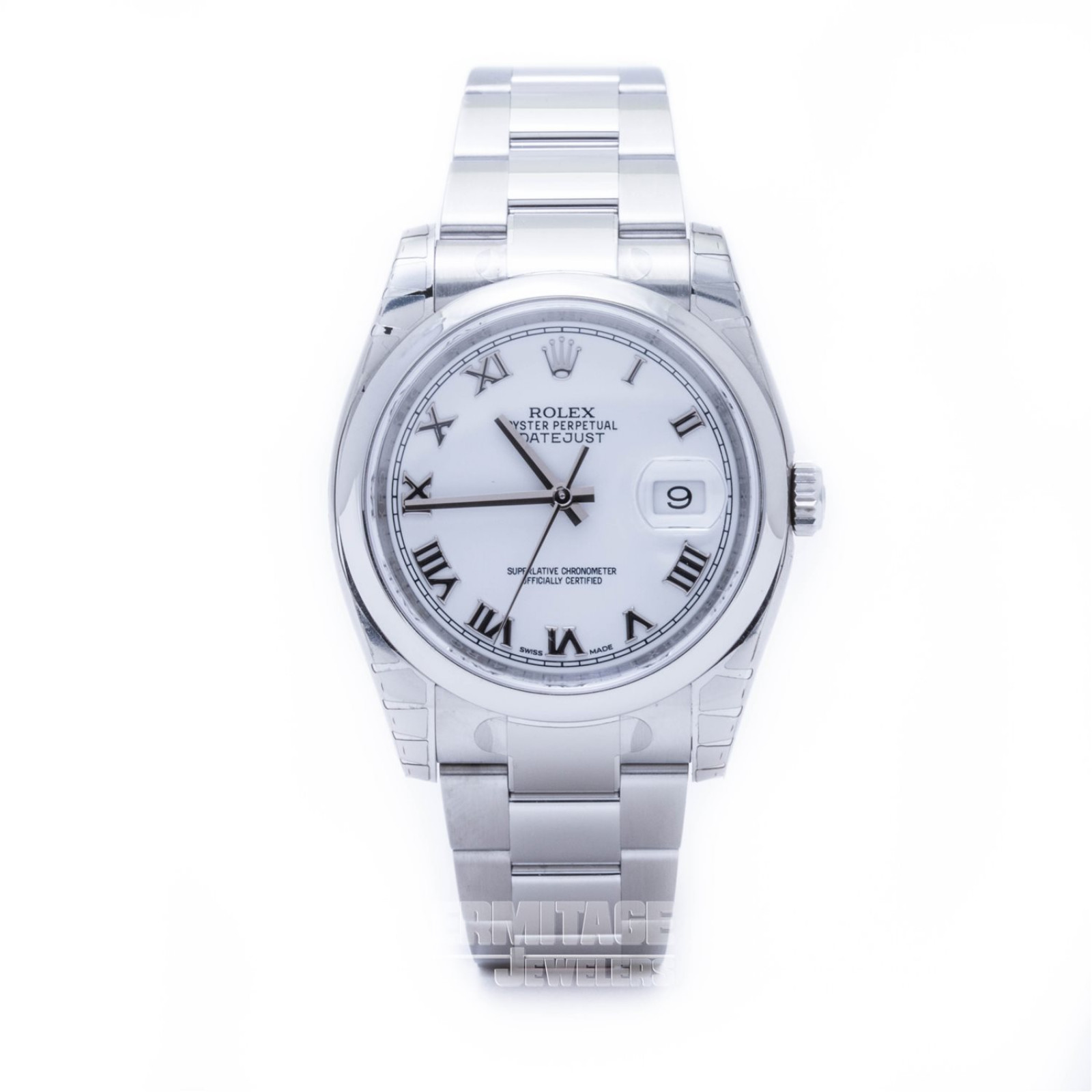 Rolex Datejust 116200 with White Dial