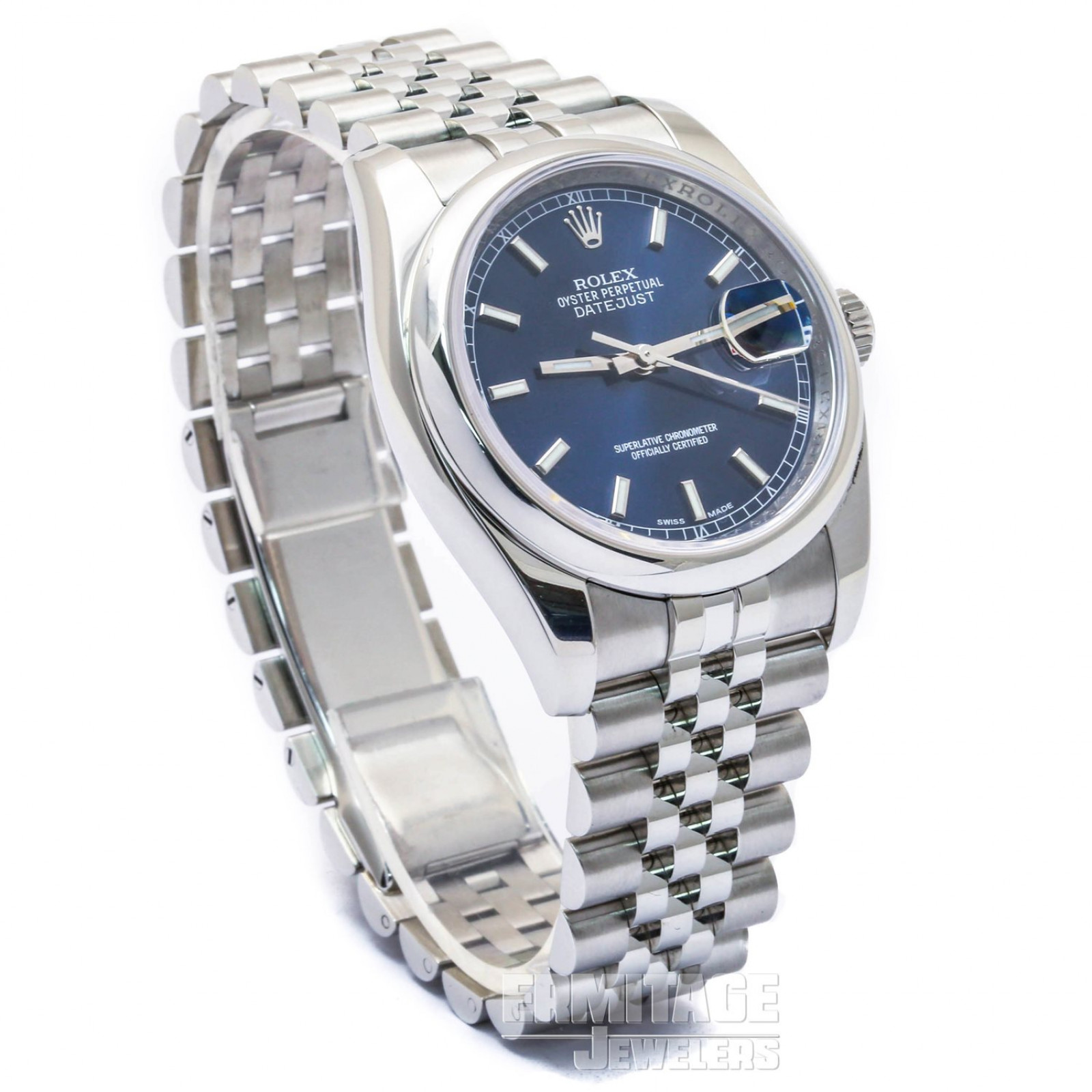 Rolex Datejust 116200 with Blue Dial