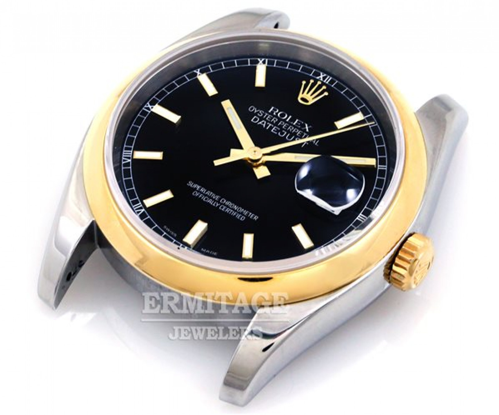 Rolex Datejust 116203 Gold & Steel Black
