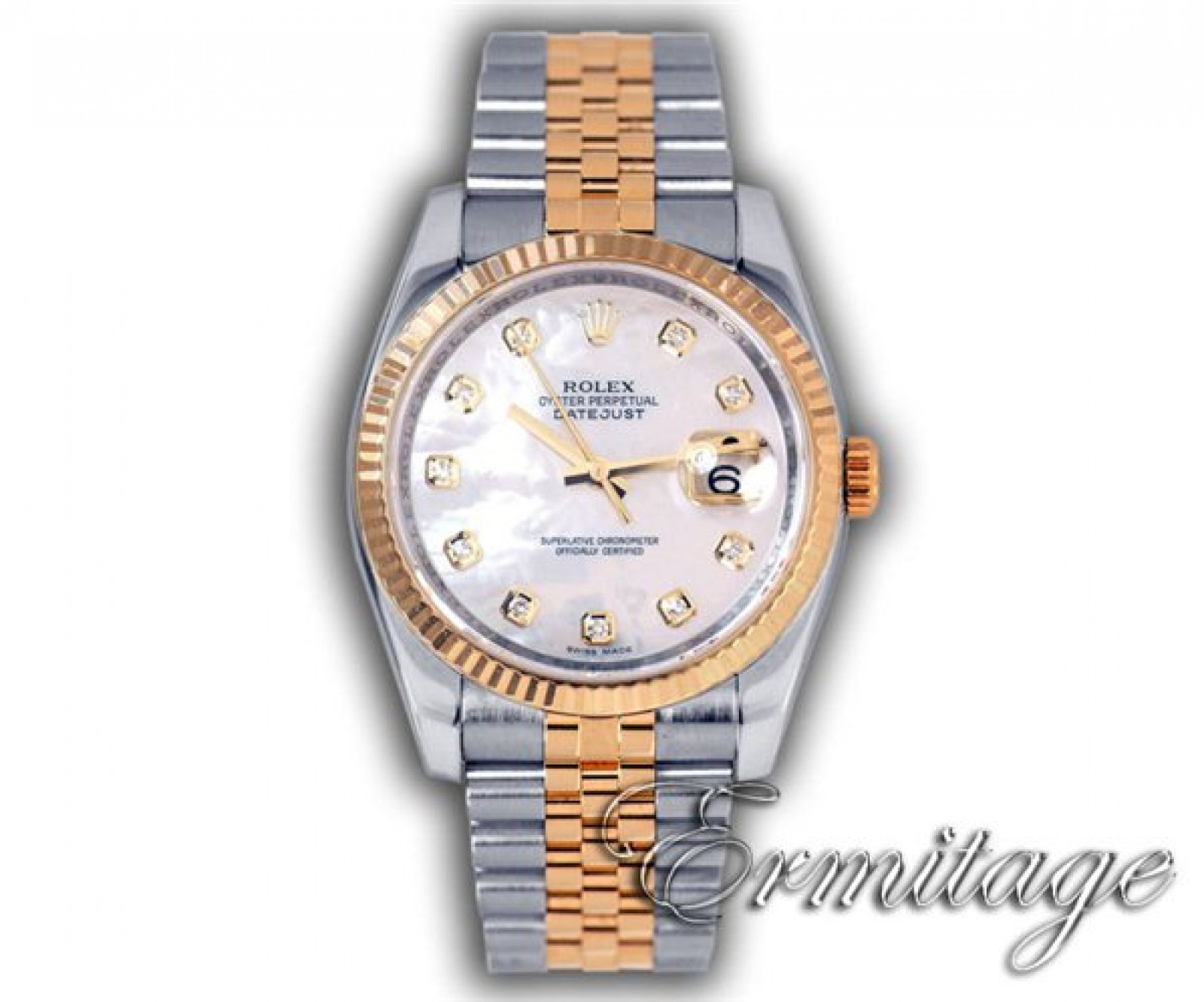 Pre-Owned Rolex Datejust 116233 with Diamonds