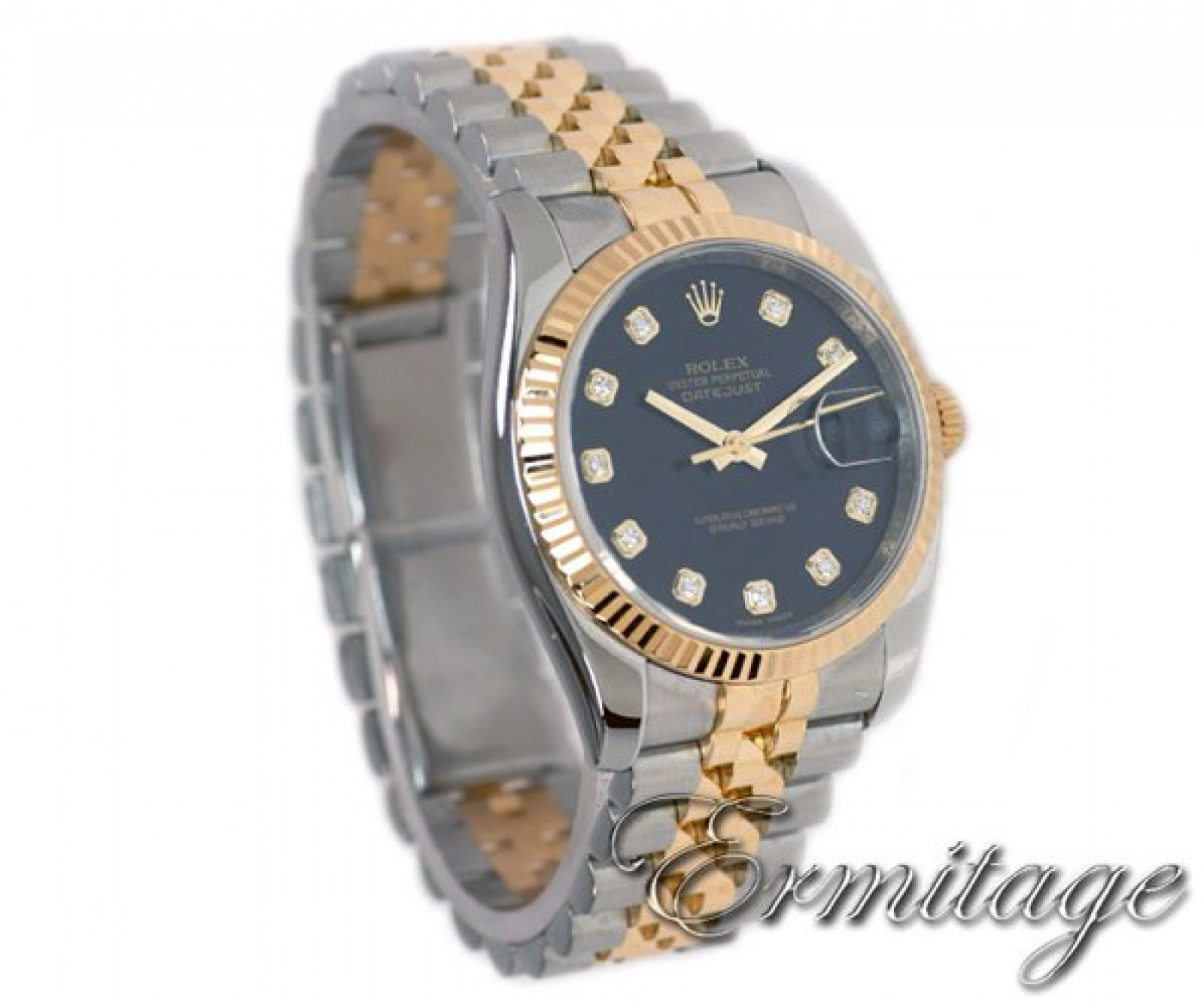 Gold & Steel Diamond Dial Rolex Datejust 116233