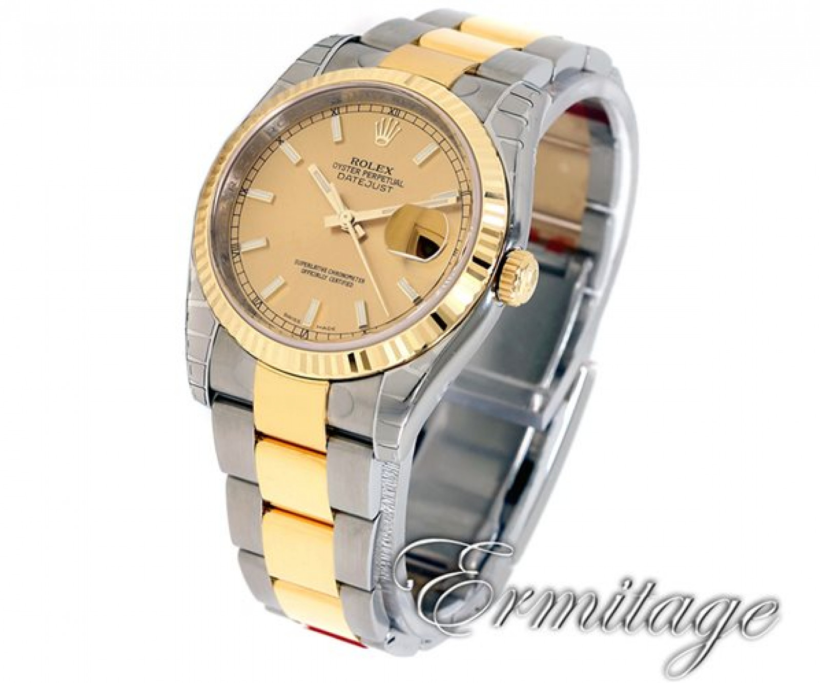 Pre-Owned Gold & Steel Rolex Datejust 116233