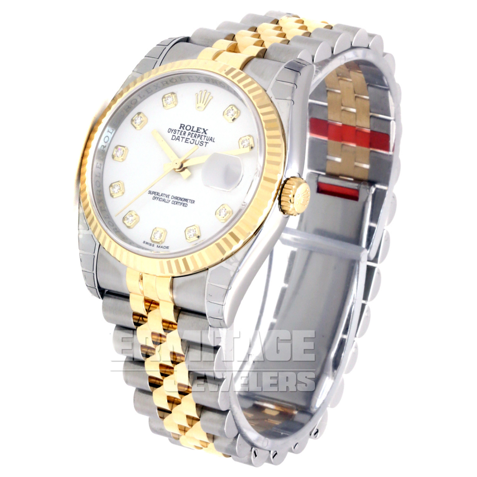 Rolex Datejust 116233 with White Dial